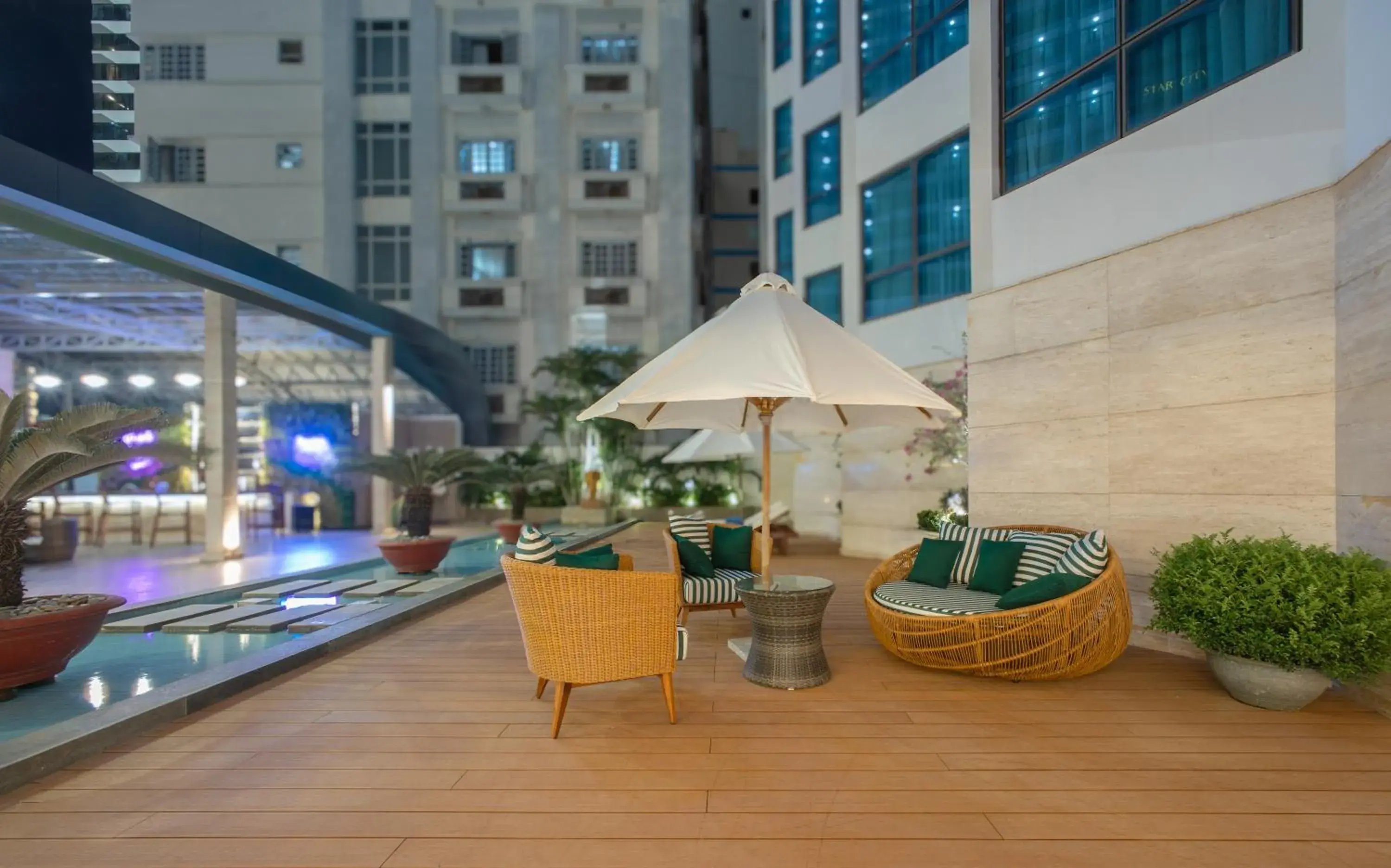 Swimming pool in Starcity Hotel & Condotel Beachfront Nha Trang Swimming pool in Starcity Hotel & Condotel Beachfront Nha Trang