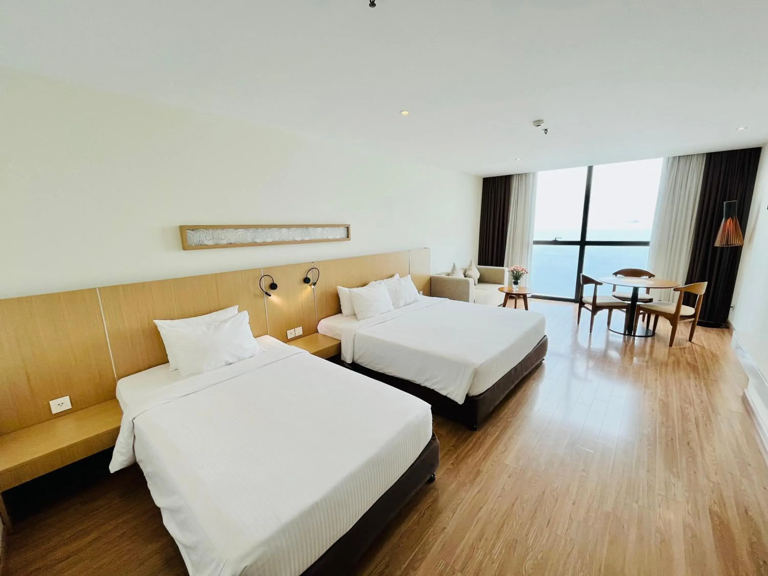 Bedroom, Bed in Starcity Hotel & Condotel Beachfront Nha Trang Bedroom, Bed in Starcity Hotel & Condotel Beachfront Nha Trang