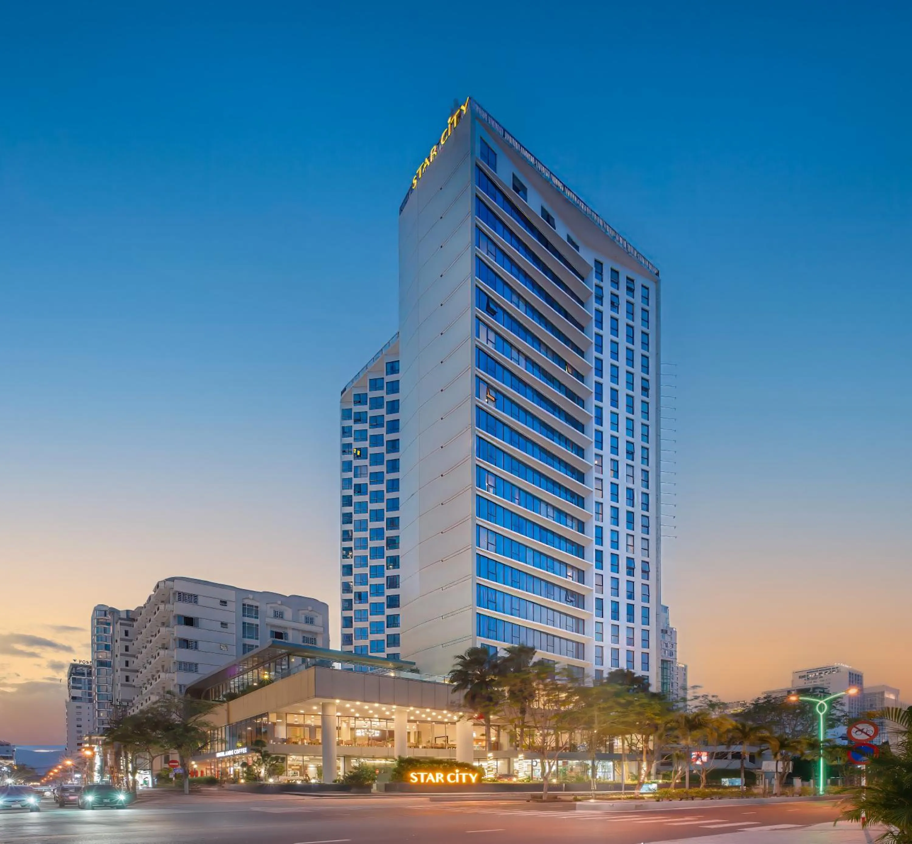 Property building in Starcity Hotel & Condotel Beachfront Nha Trang