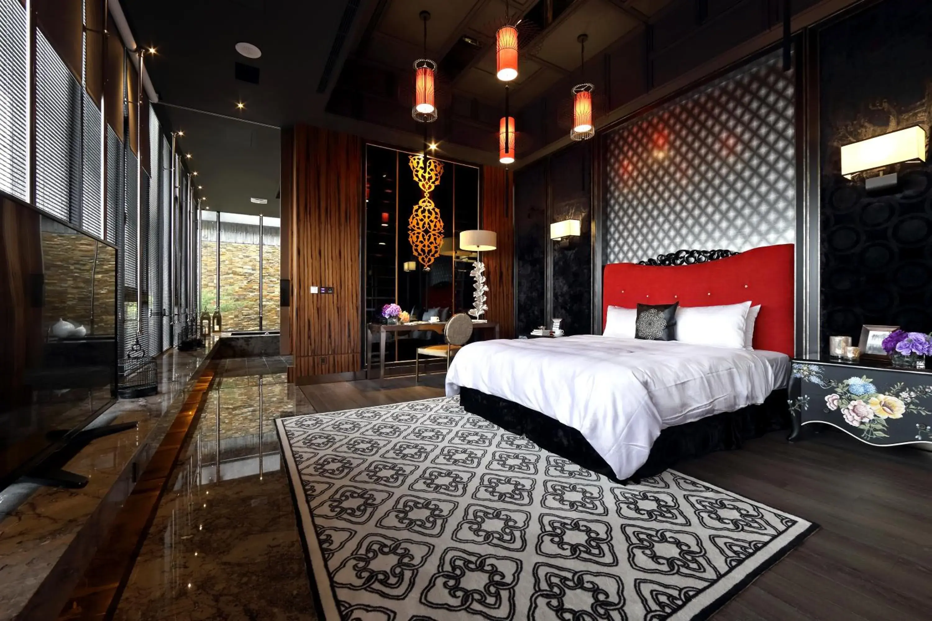 Bedroom, Bed in Shuei Wu Villa Bedroom, Bed in Shuei Wu Villa