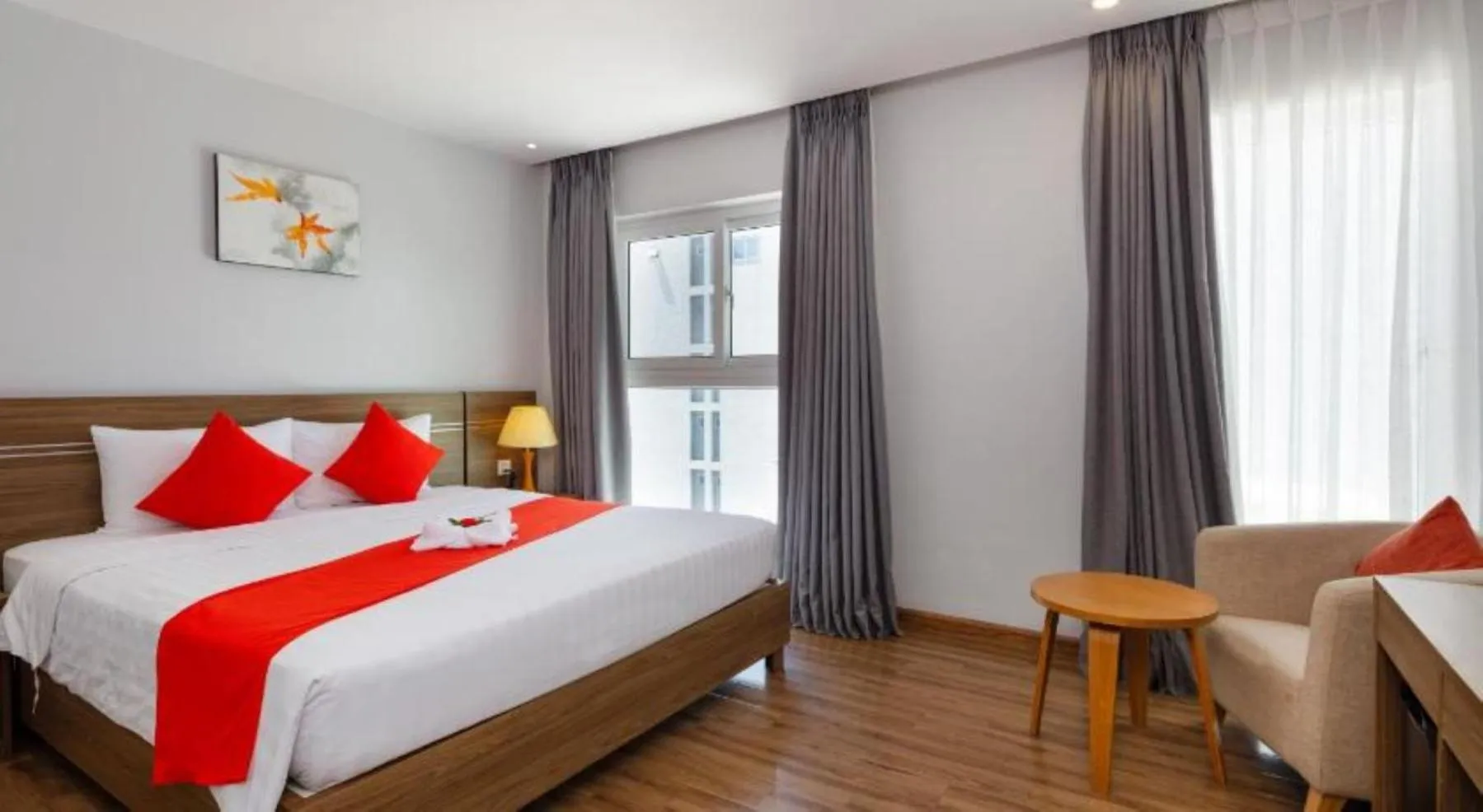 Bedroom, Bed in Maple Leaf Hotel & Apartment