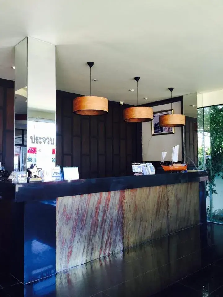Lobby or reception in Prachuap Beach Hotel Lobby or reception in Prachuap Beach Hotel