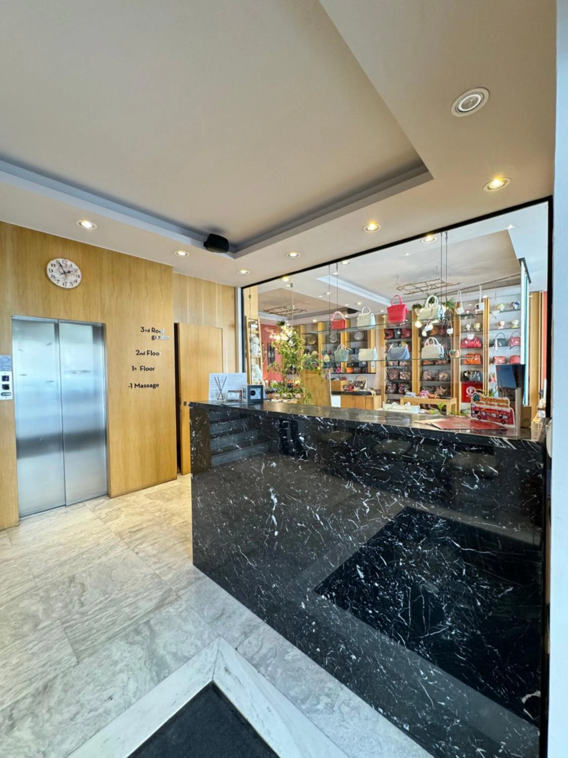 Lobby or reception in Lotus Center