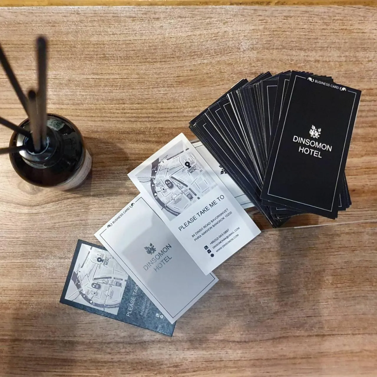 Property logo or sign in Dinsomon Hotel