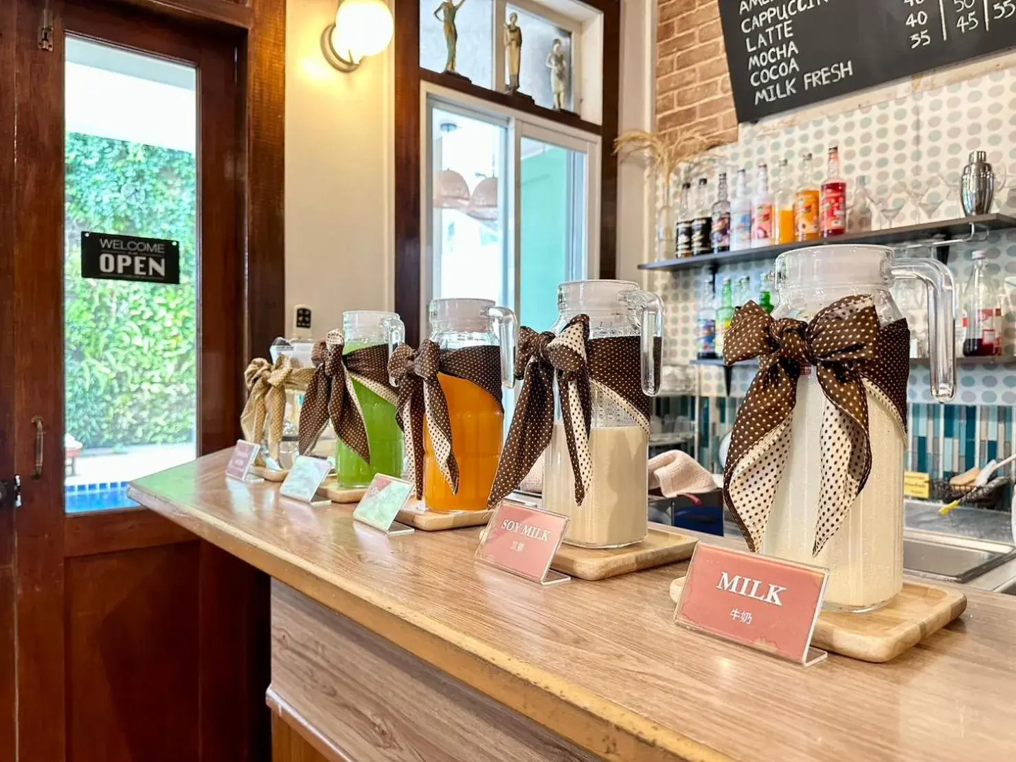 Buffet breakfast in Dinsomon Hotel Buffet breakfast in Dinsomon Hotel