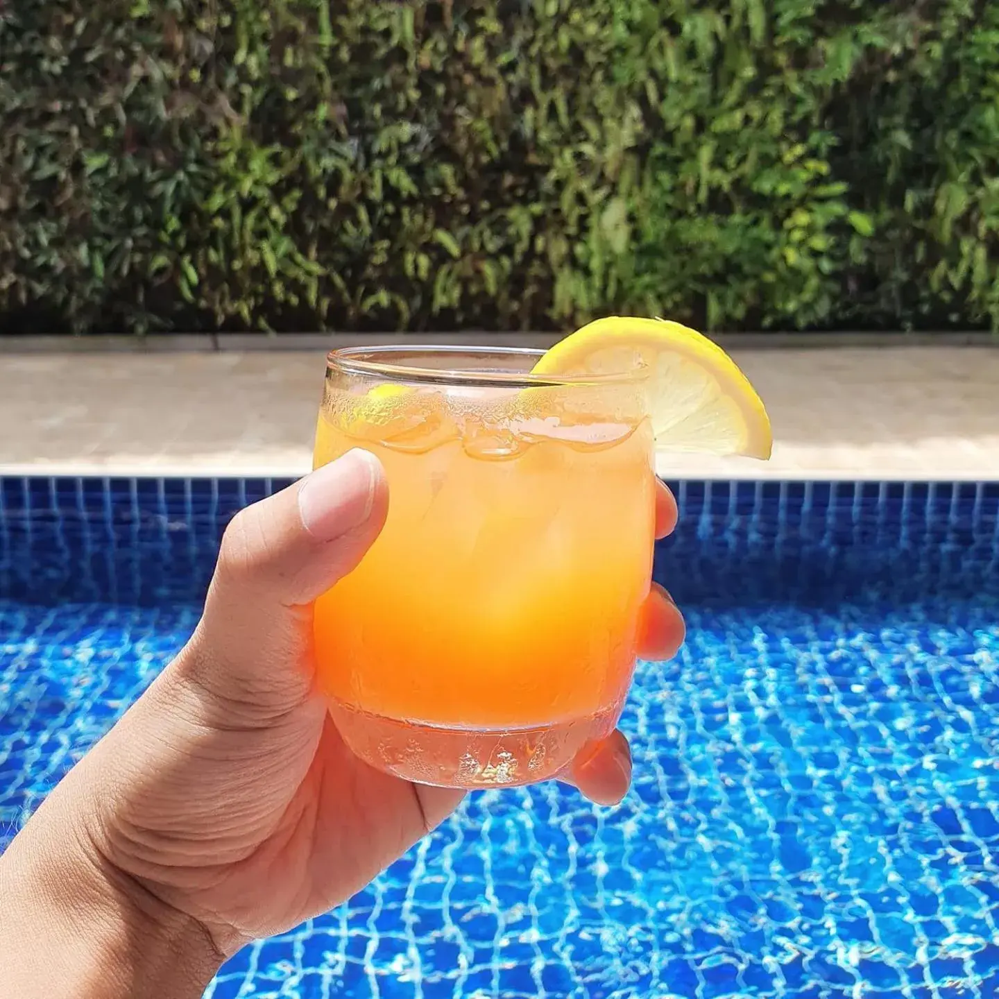 Swimming pool in Dinsomon Hotel Swimming pool in Dinsomon Hotel