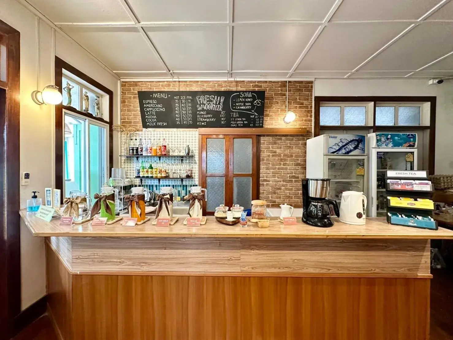 Buffet breakfast in Dinsomon Hotel Buffet breakfast in Dinsomon Hotel