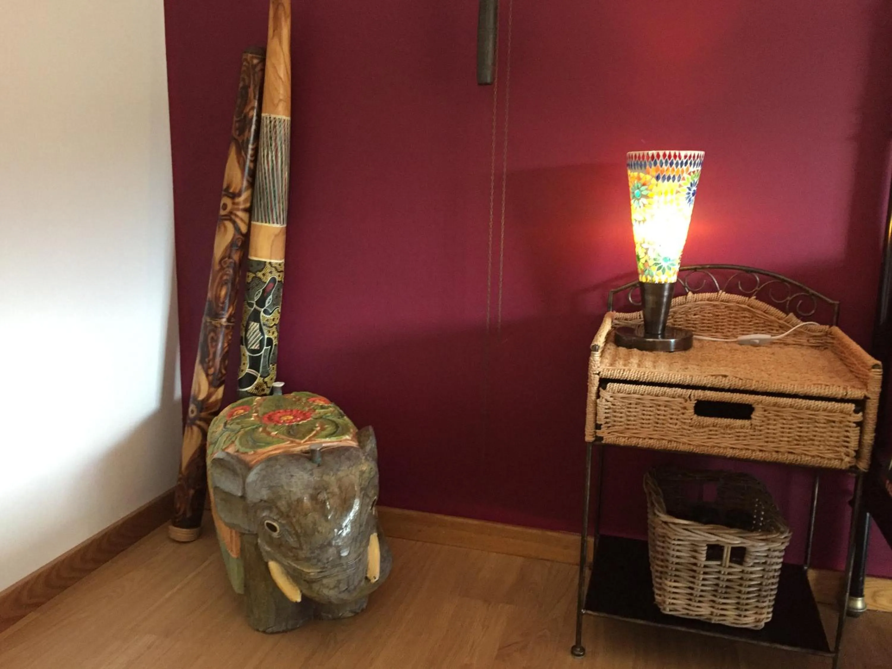 Decorative detail in Casa Traca