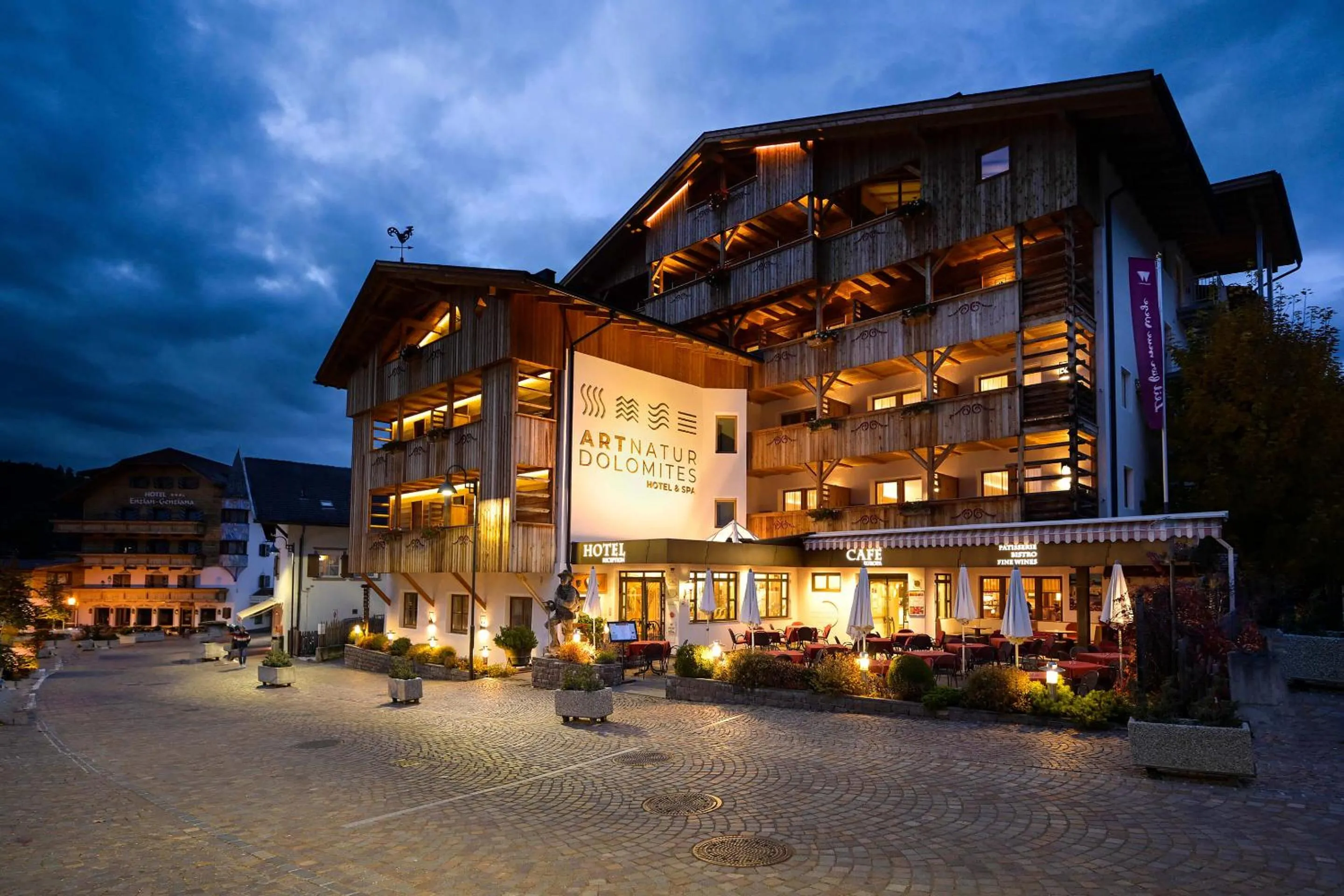 Facade/entrance in Artnatur Dolomites Hotel & Spa