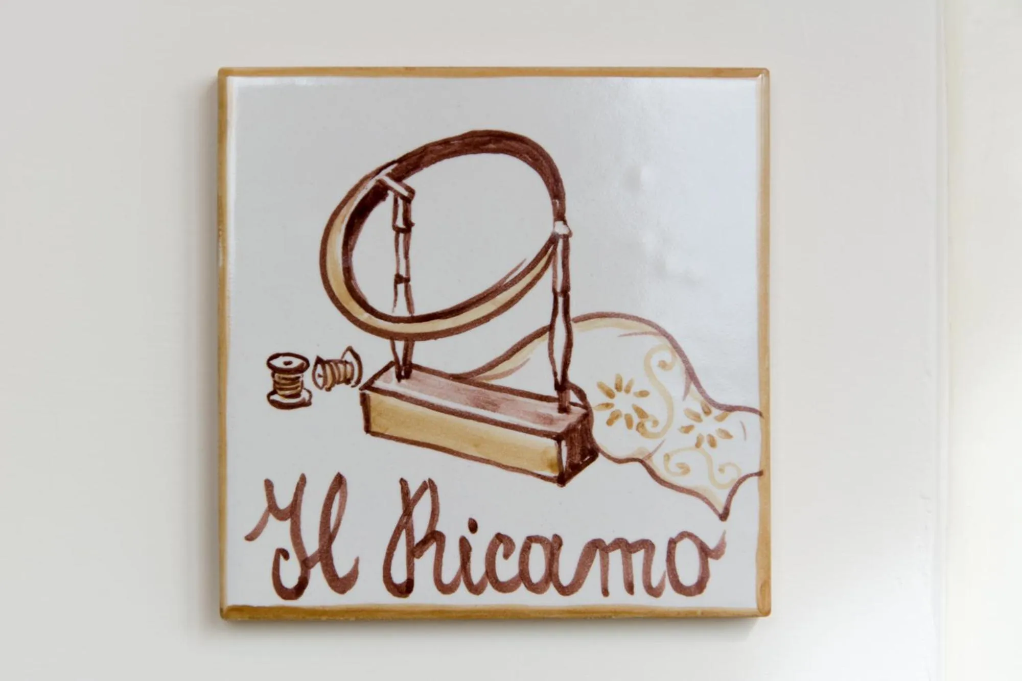 Decorative detail in Casa Nannina