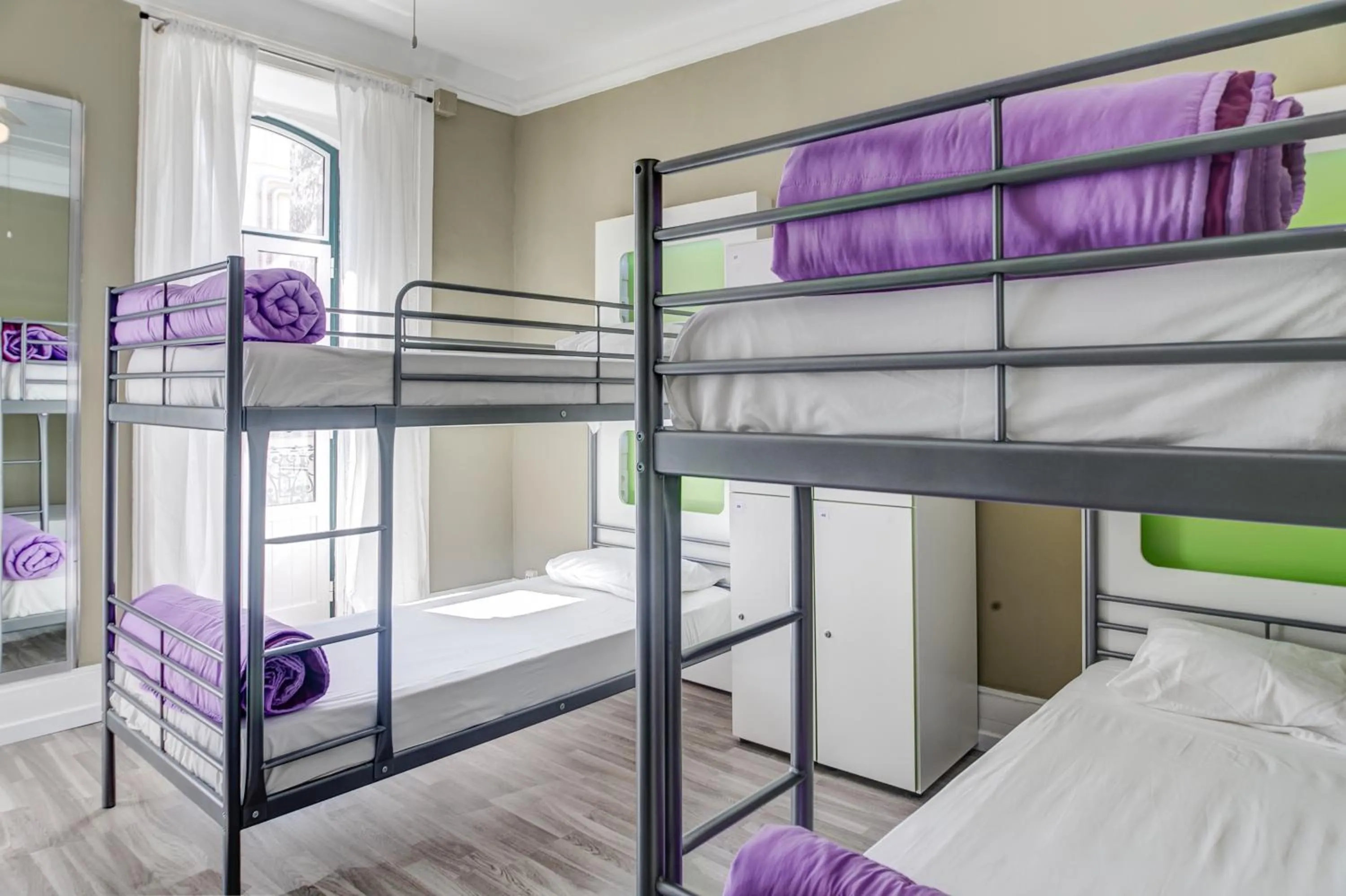 Bedroom, Bed in Hostel Seven Hills