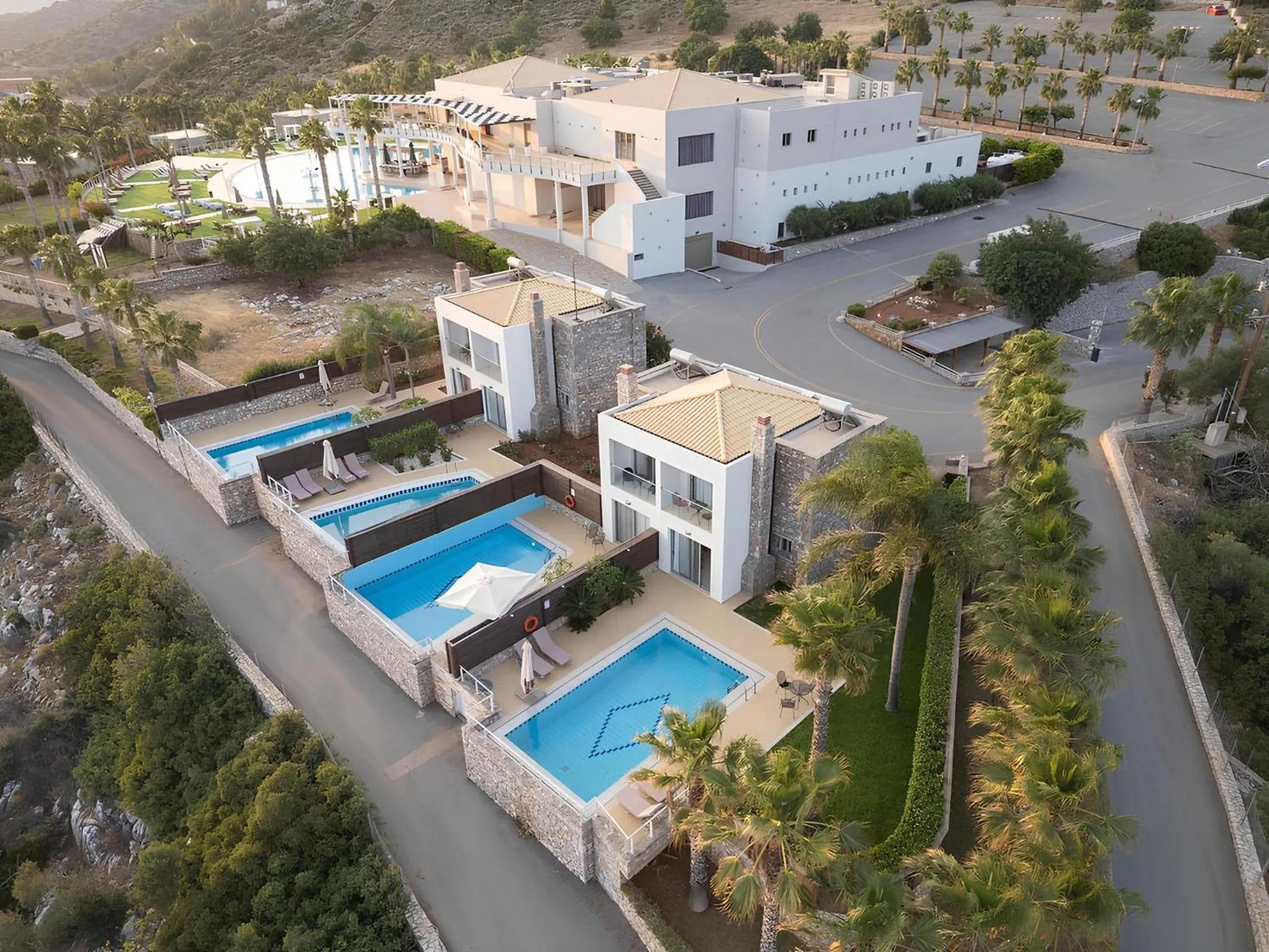 Property building in The Noverian Scenic Crete 5 Star Hilltop Villa Resort & Spa