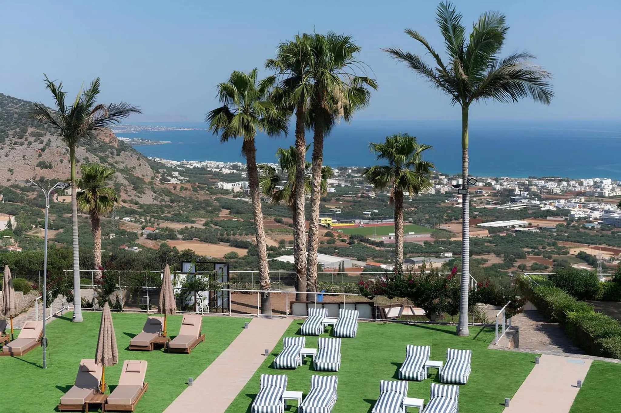 Mountain view in The Noverian Scenic Crete 5 Star Hilltop Villa Resort & Spa