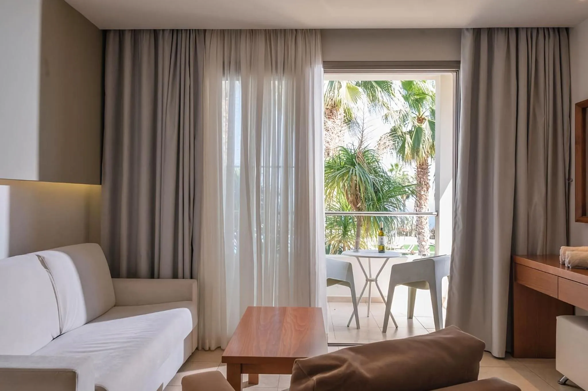 Living room in The Noverian Scenic Crete 5 Star Hilltop Villa Resort & Spa