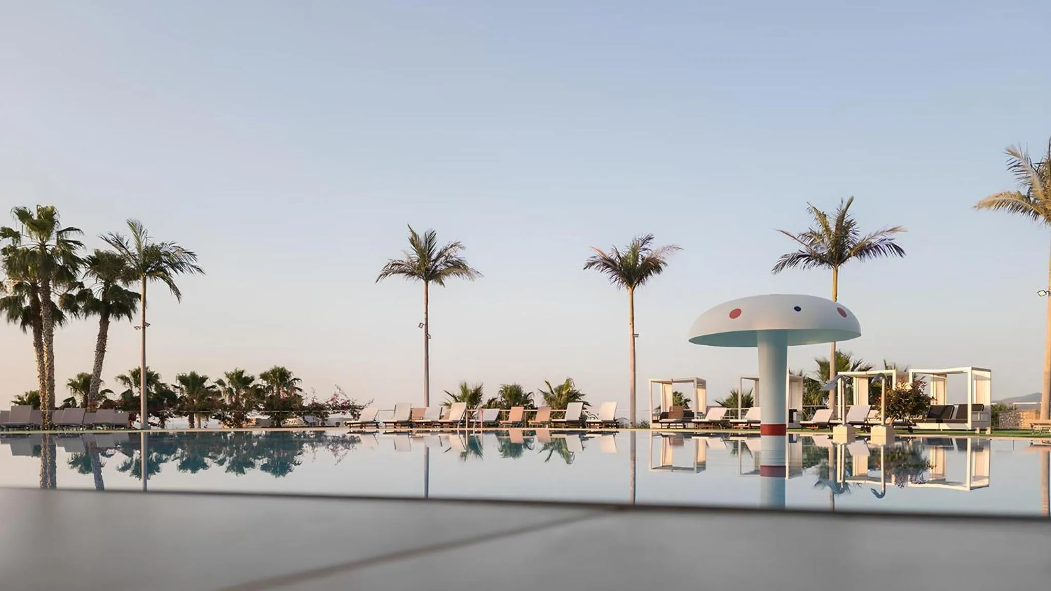 Swimming pool in The Noverian Scenic Crete 5 Star Hilltop Villa Resort & Spa