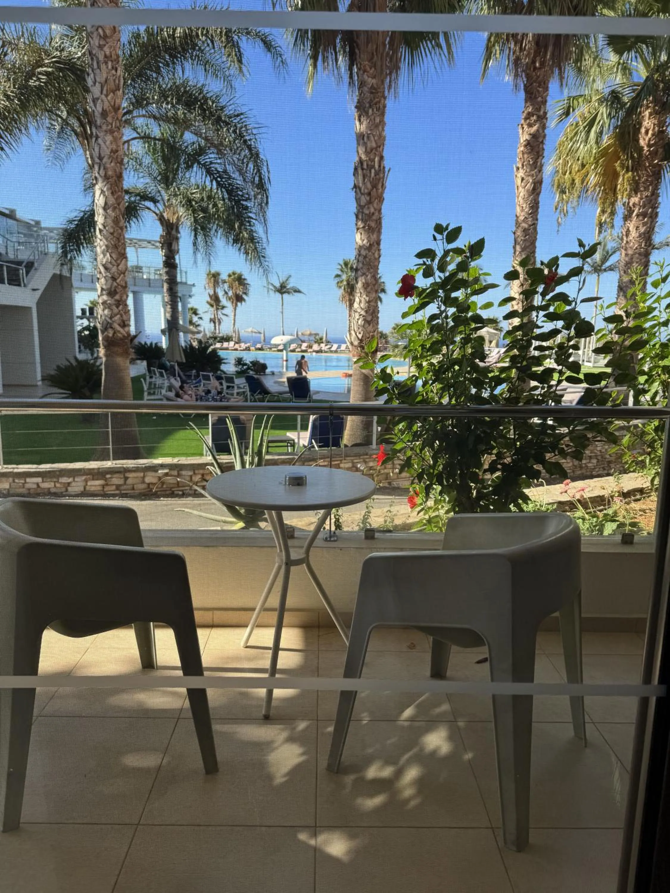 Balcony/Terrace in The Noverian Scenic Crete 5 Star Hilltop Villa Resort & Spa