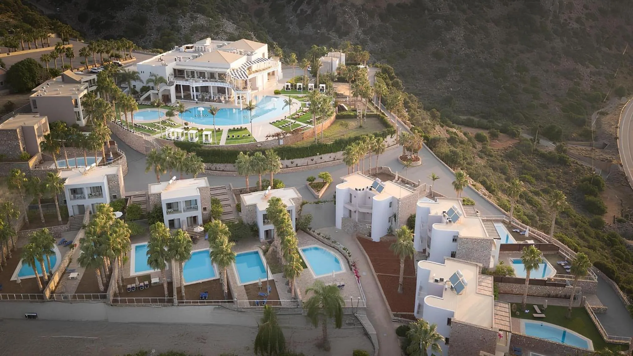 Property building in The Noverian Scenic Crete 5 Star Hilltop Villa Resort & Spa