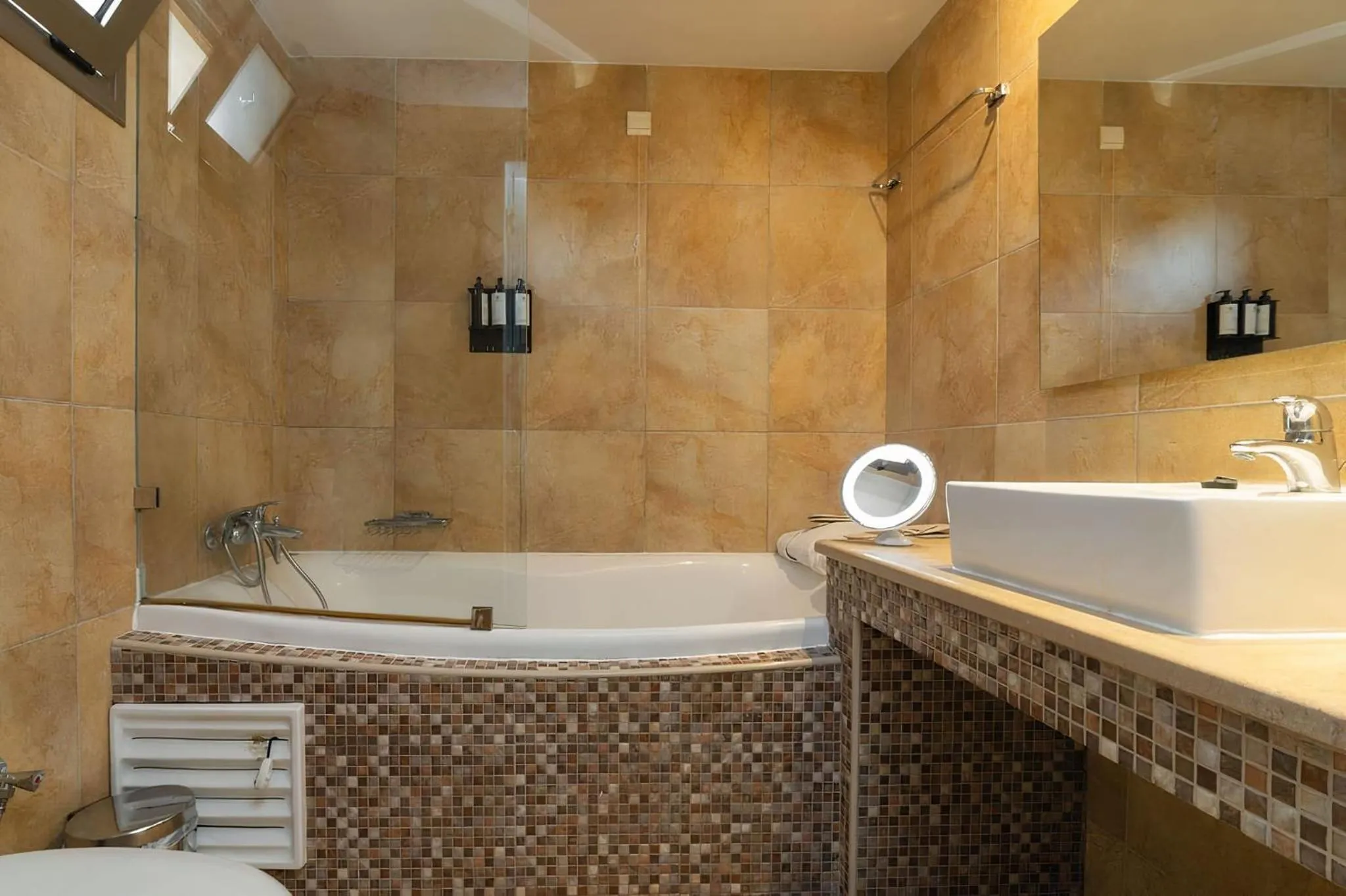 Bathroom in The Noverian Scenic Crete 5 Star Hilltop Villa Resort & Spa