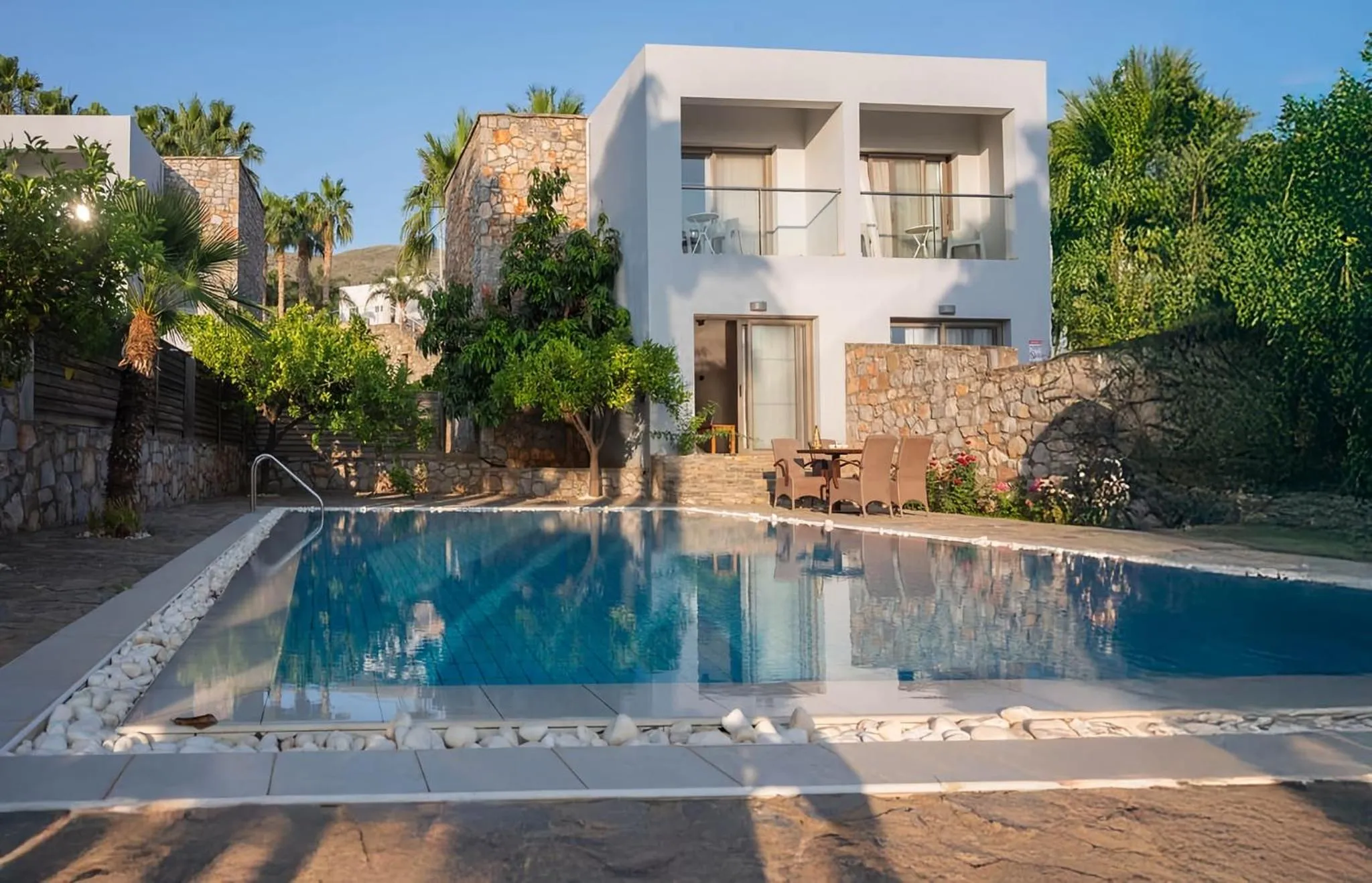 Swimming pool in The Noverian Scenic Crete 5 Star Hilltop Villa Resort & Spa