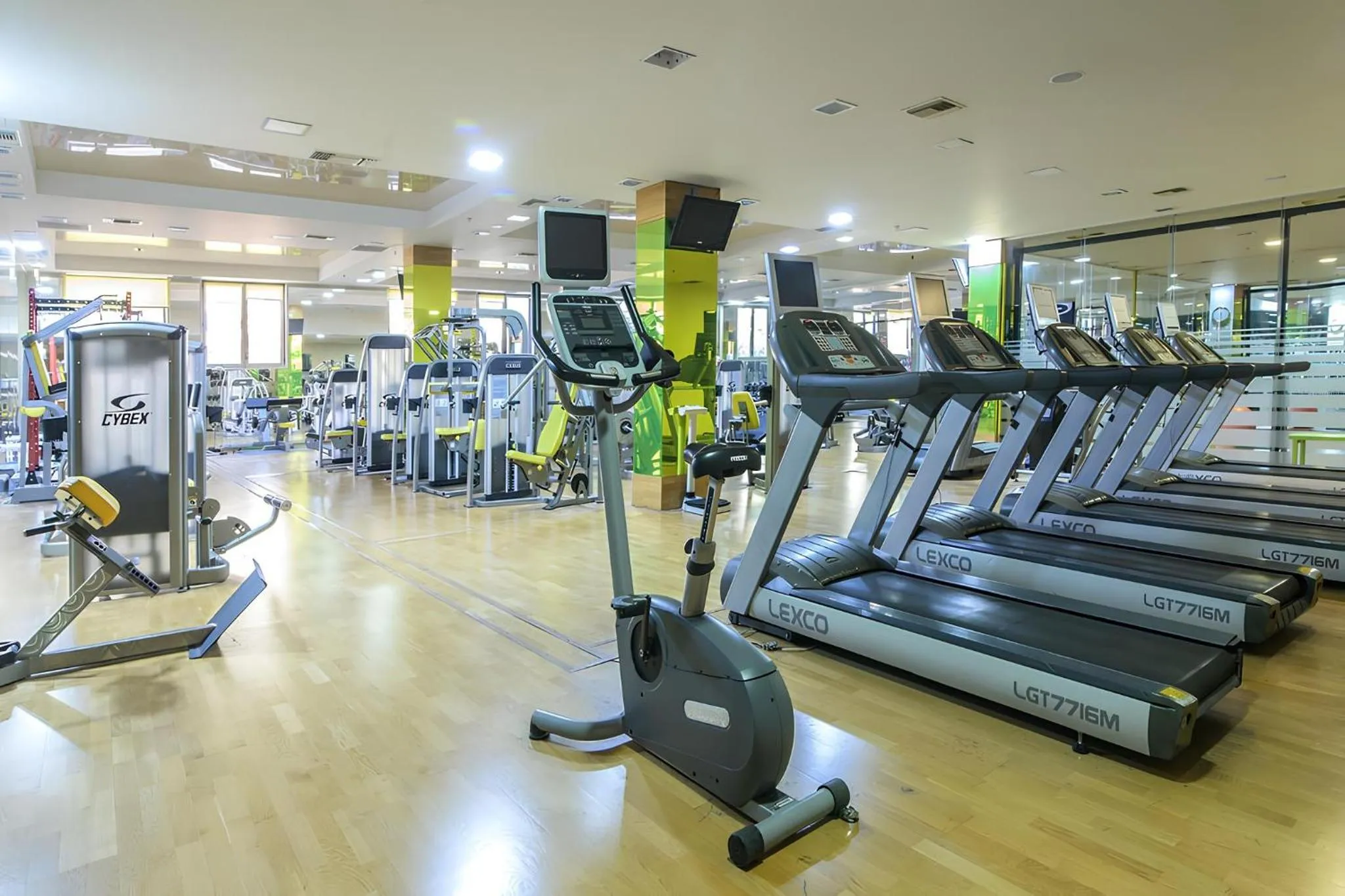 Fitness centre/facilities in The Noverian Scenic Crete 5 Star Hilltop Villa Resort & Spa