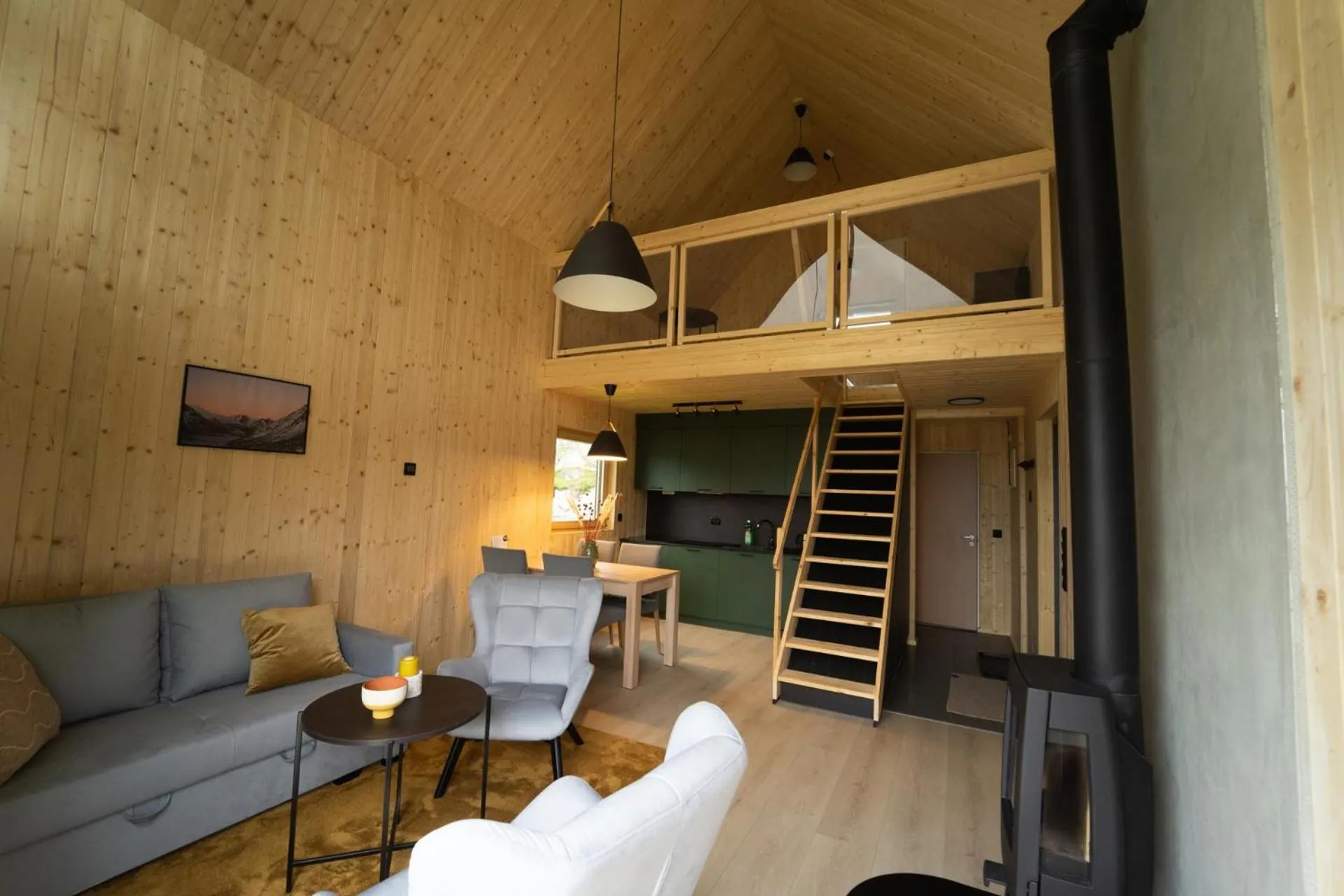 Living room in Skårungen - Hotel, Cabins and Camping