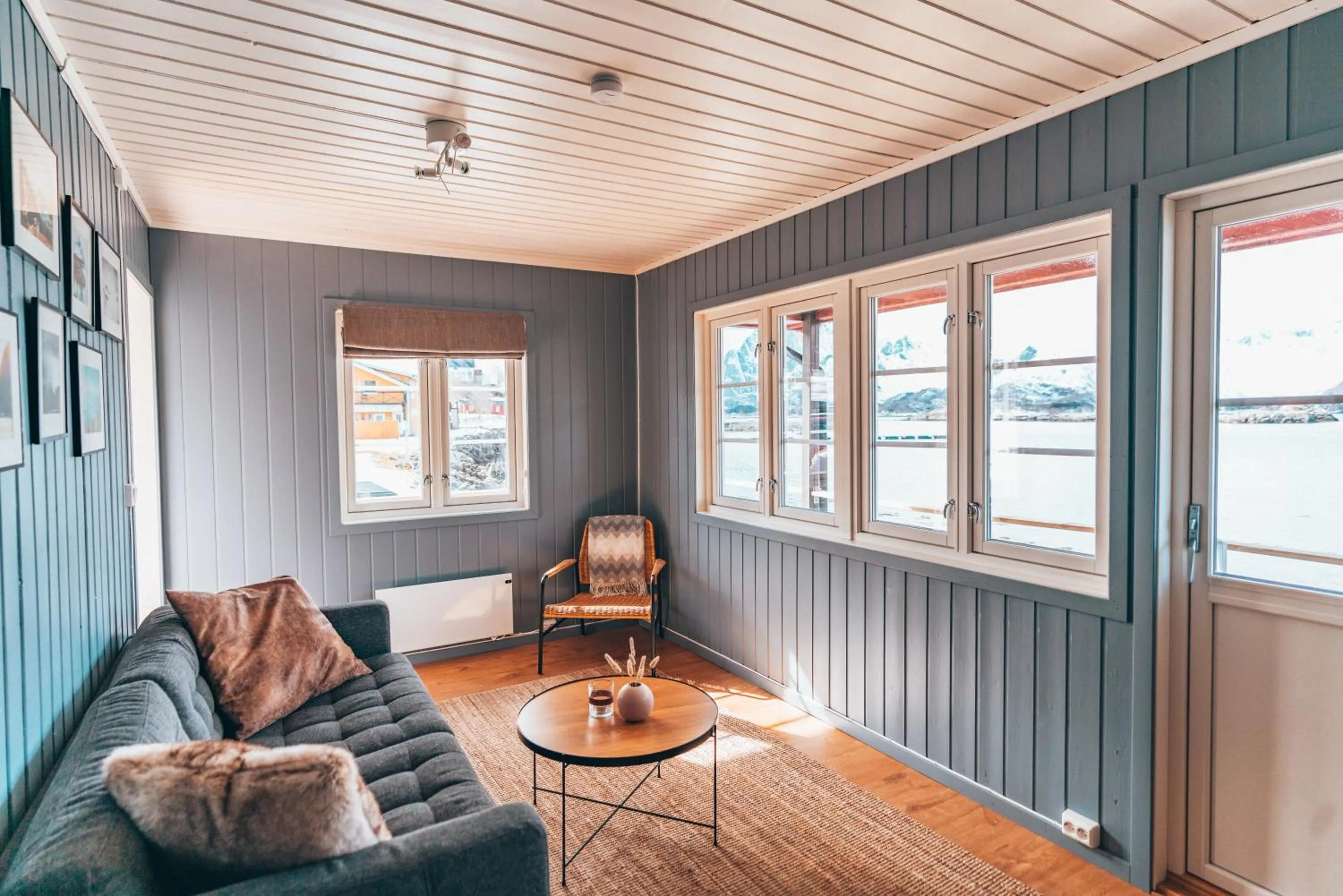 Living room in Skårungen - Hotel, Cabins and Camping
