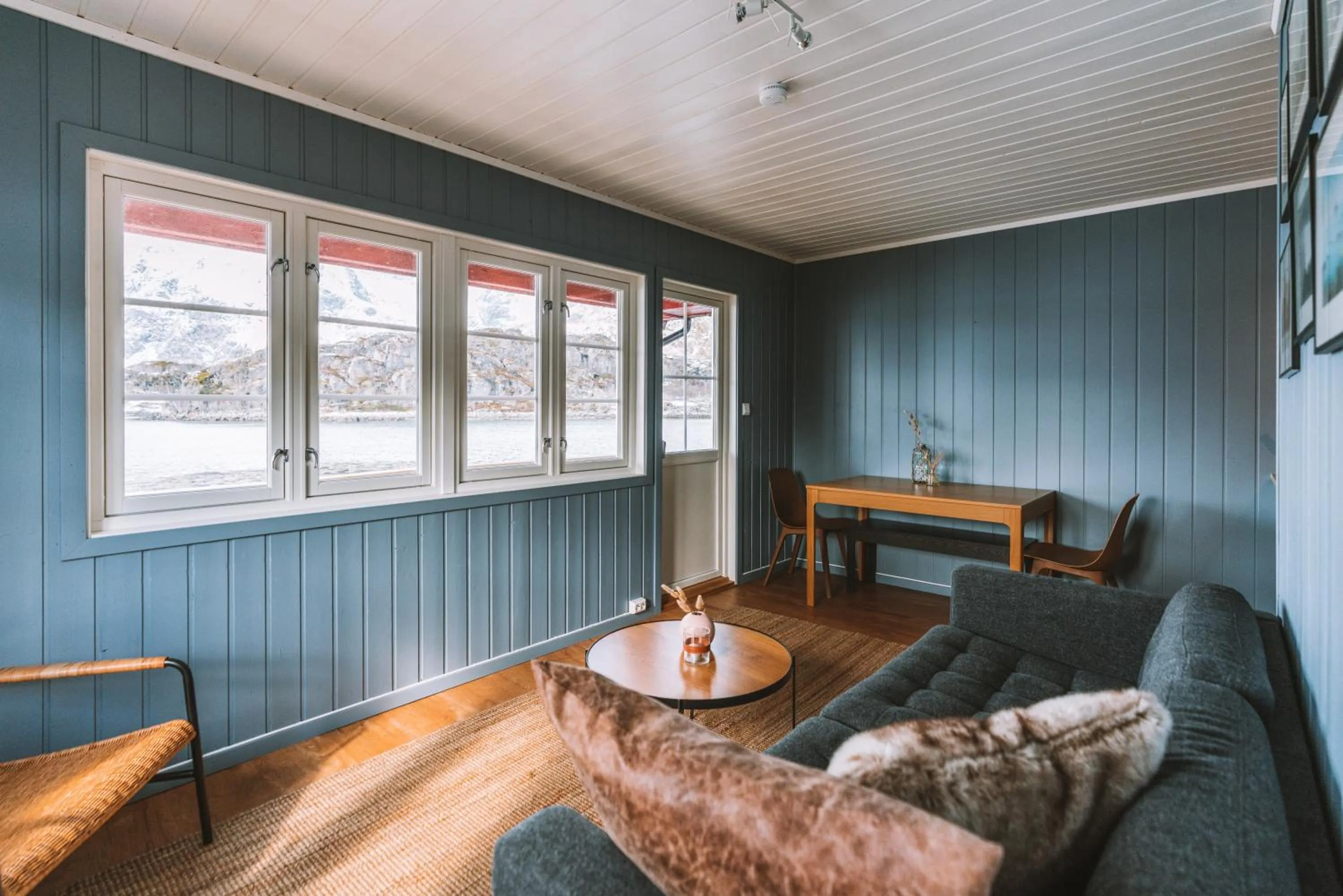 Living room in Skårungen - Hotel, Cabins and Camping