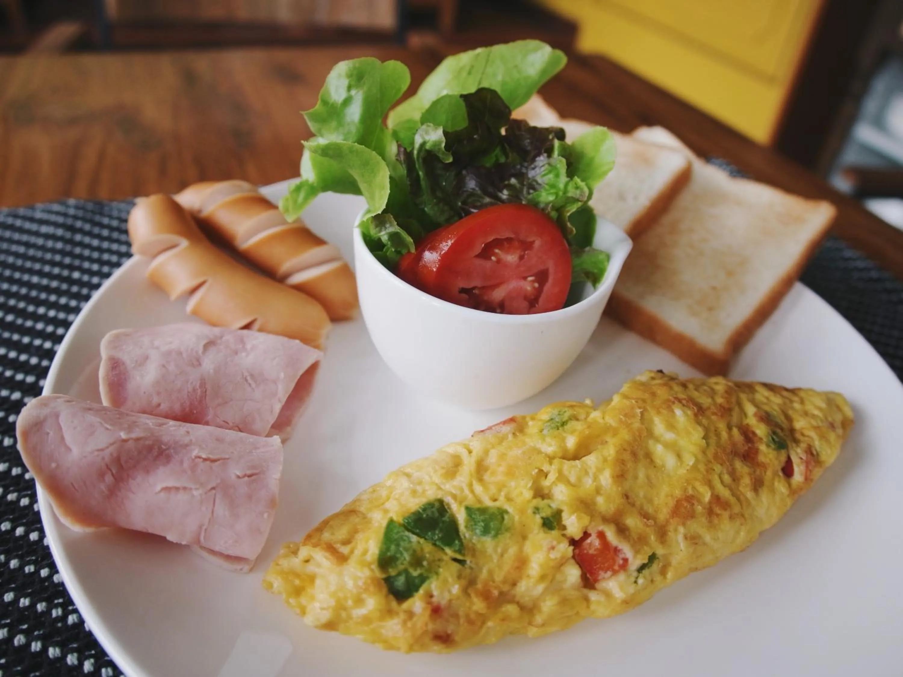 Food close-up in Pai Cherkaew Boutique House