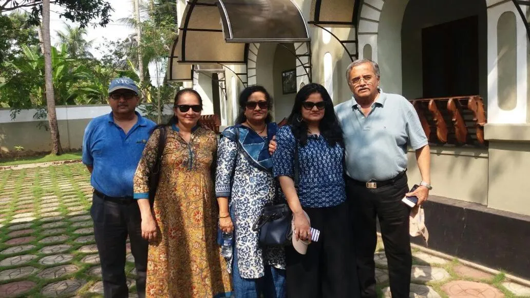 group of guests in Lake County Heritage Home