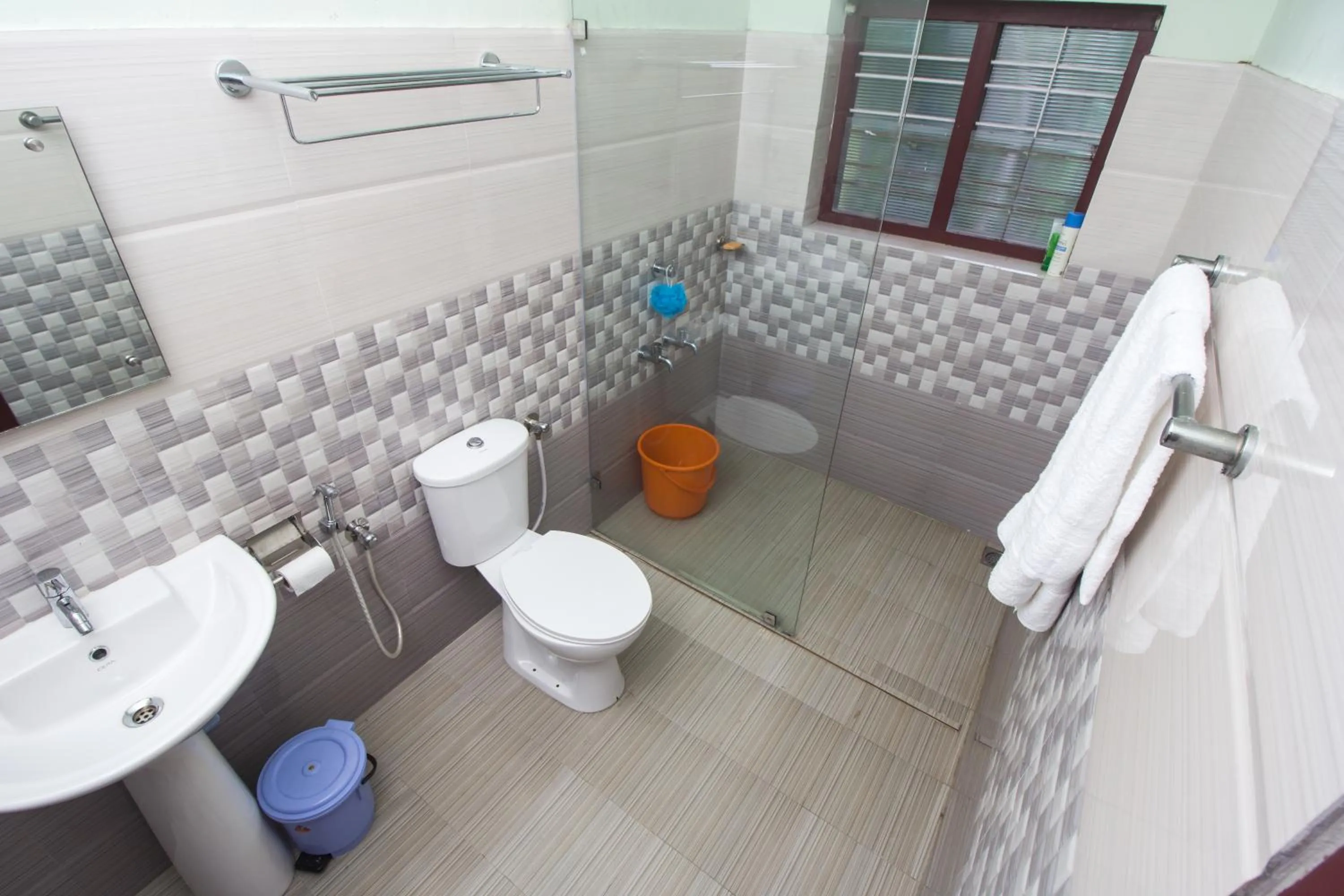 Bathroom in Lake County Heritage Home