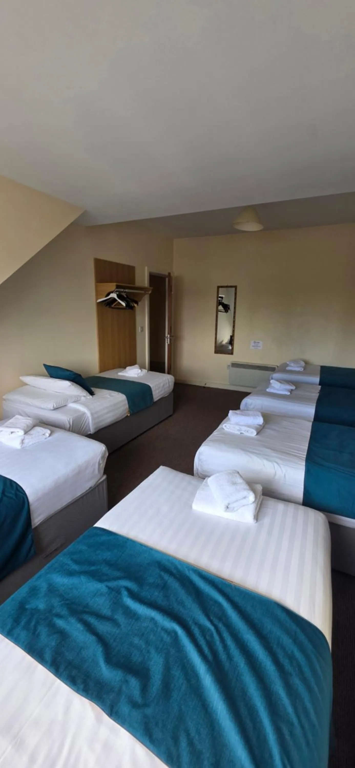 Bed in The Courtyard Apartments