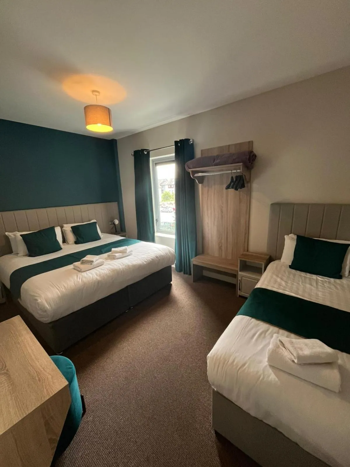 Bed in The Courtyard Apartments