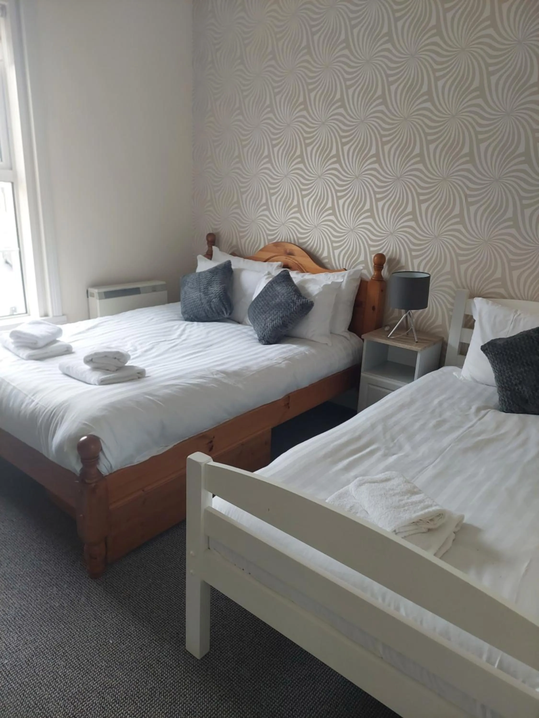 Bed in The Courtyard Apartments