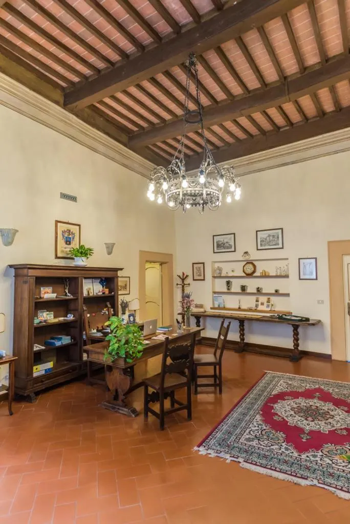 Lobby or reception in B&B L'Agnolo Di Caroti Cinzia