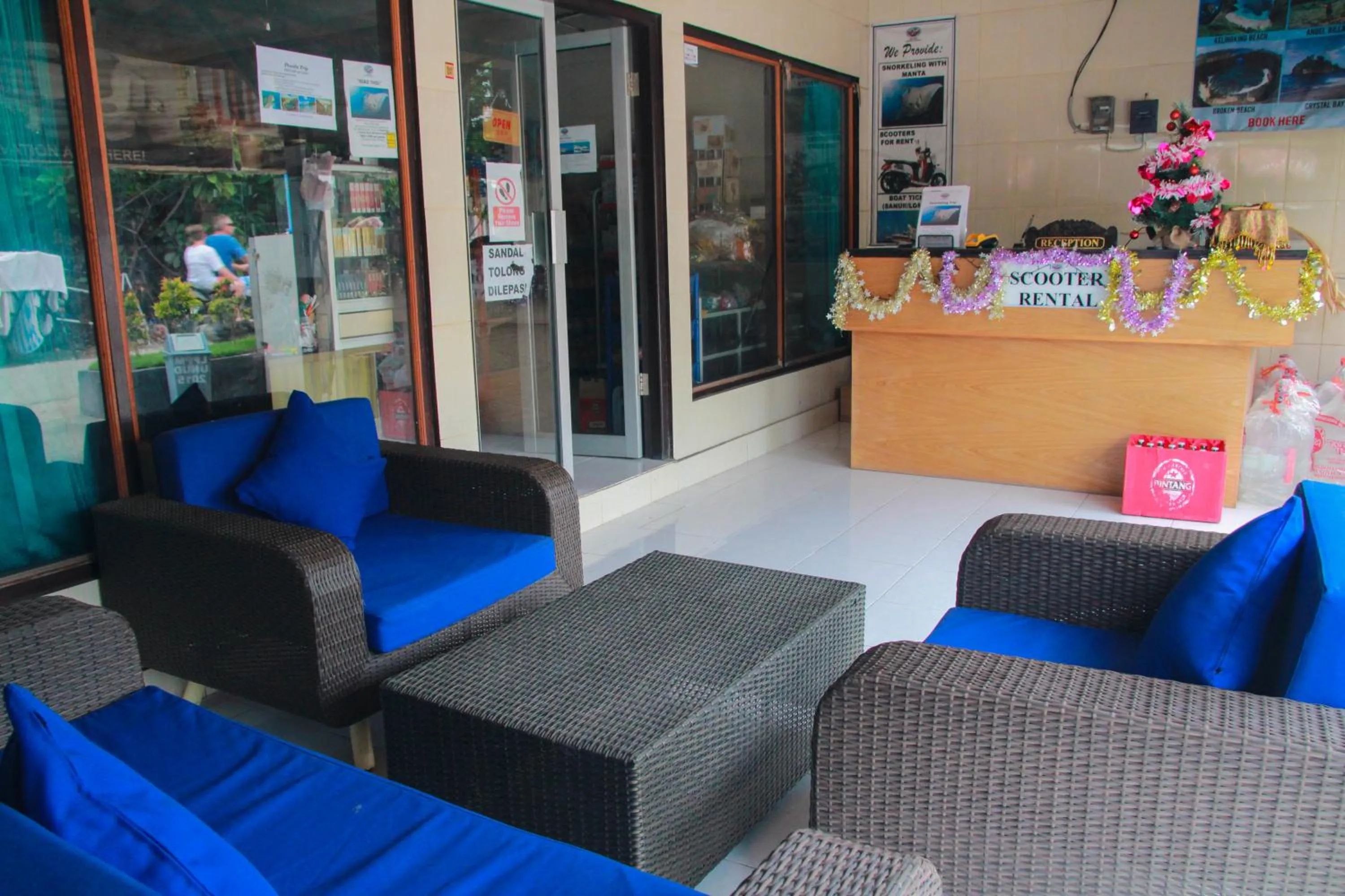 Lobby or reception in Chillhouse Lembongan