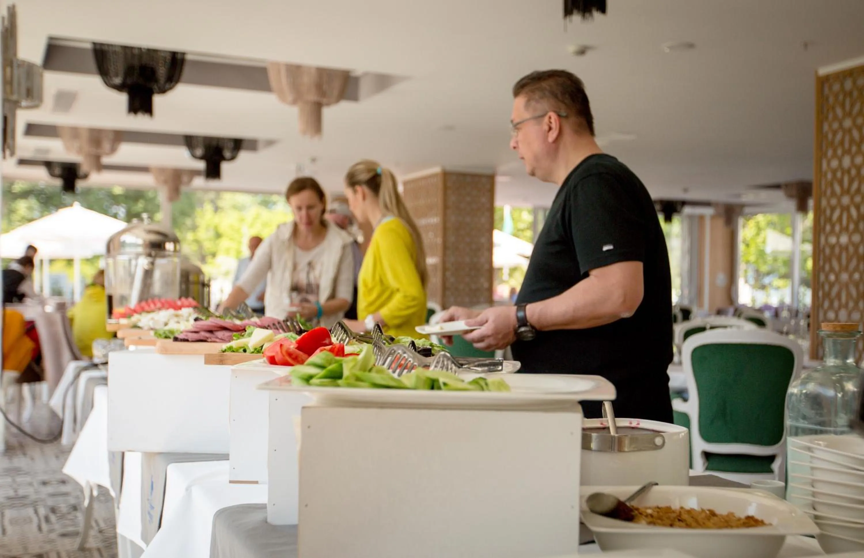 Buffet breakfast in Limnades Hotel İznik