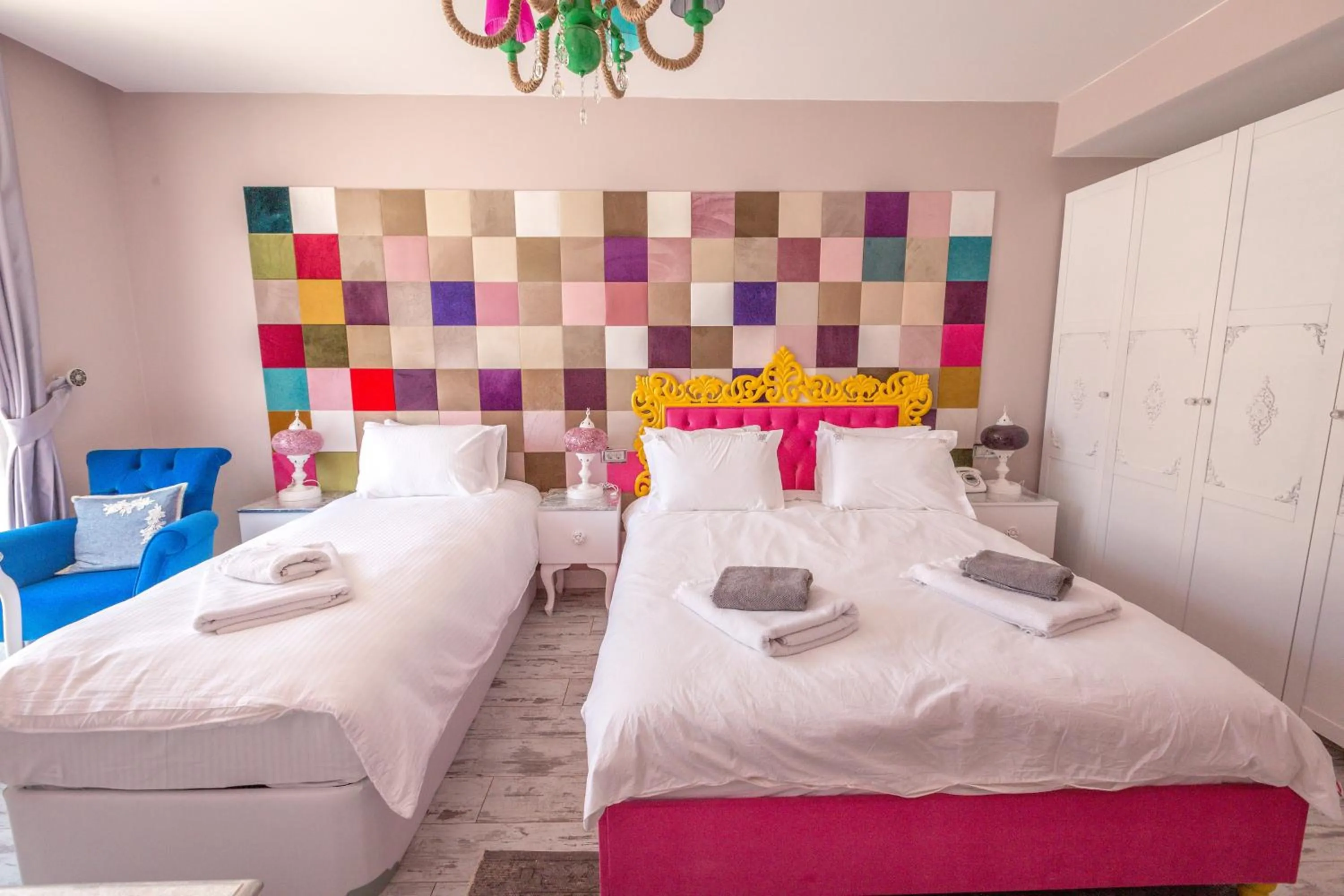 Bedroom, Bed in Limnades Hotel İznik