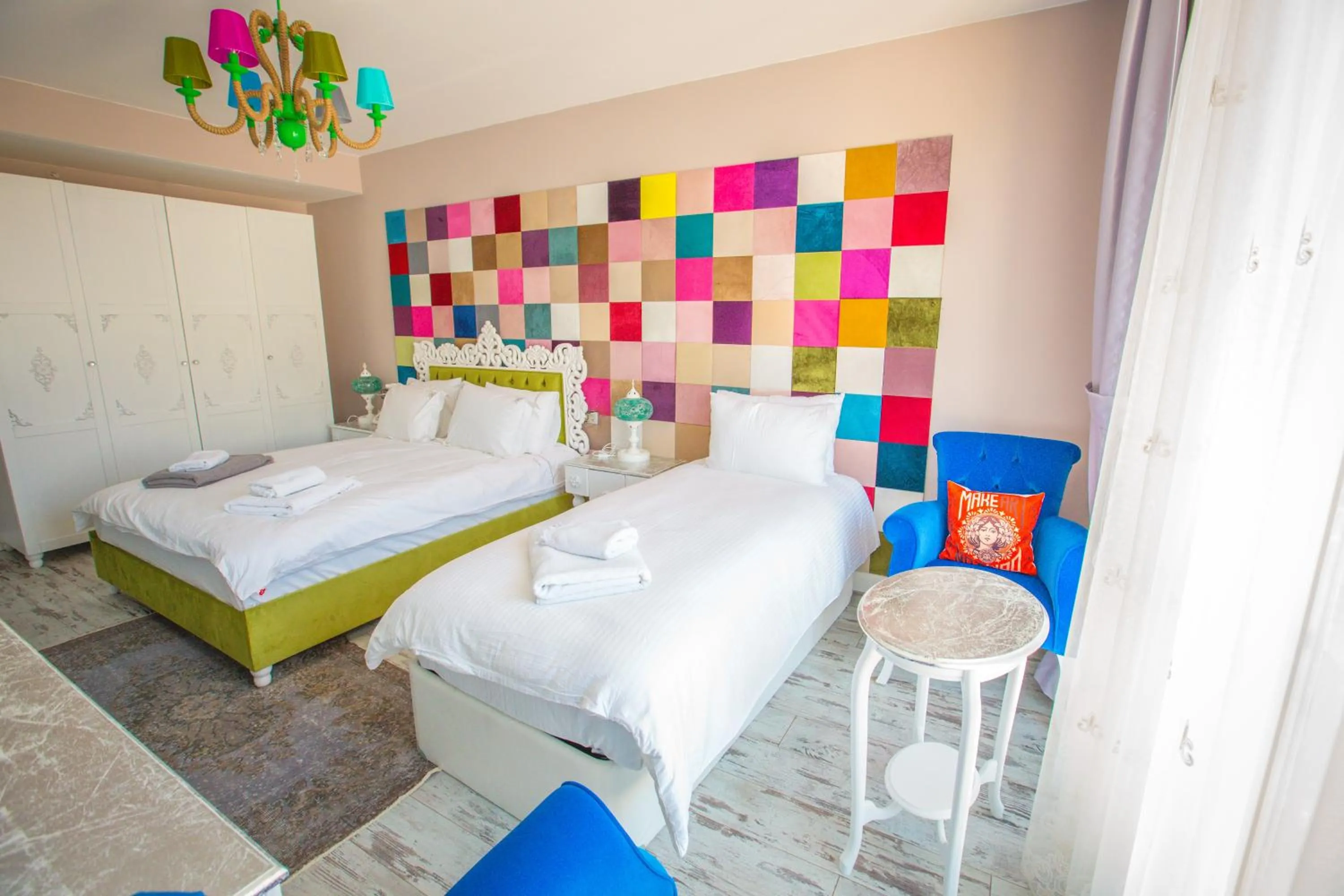 Bedroom, Bed in Limnades Hotel İznik