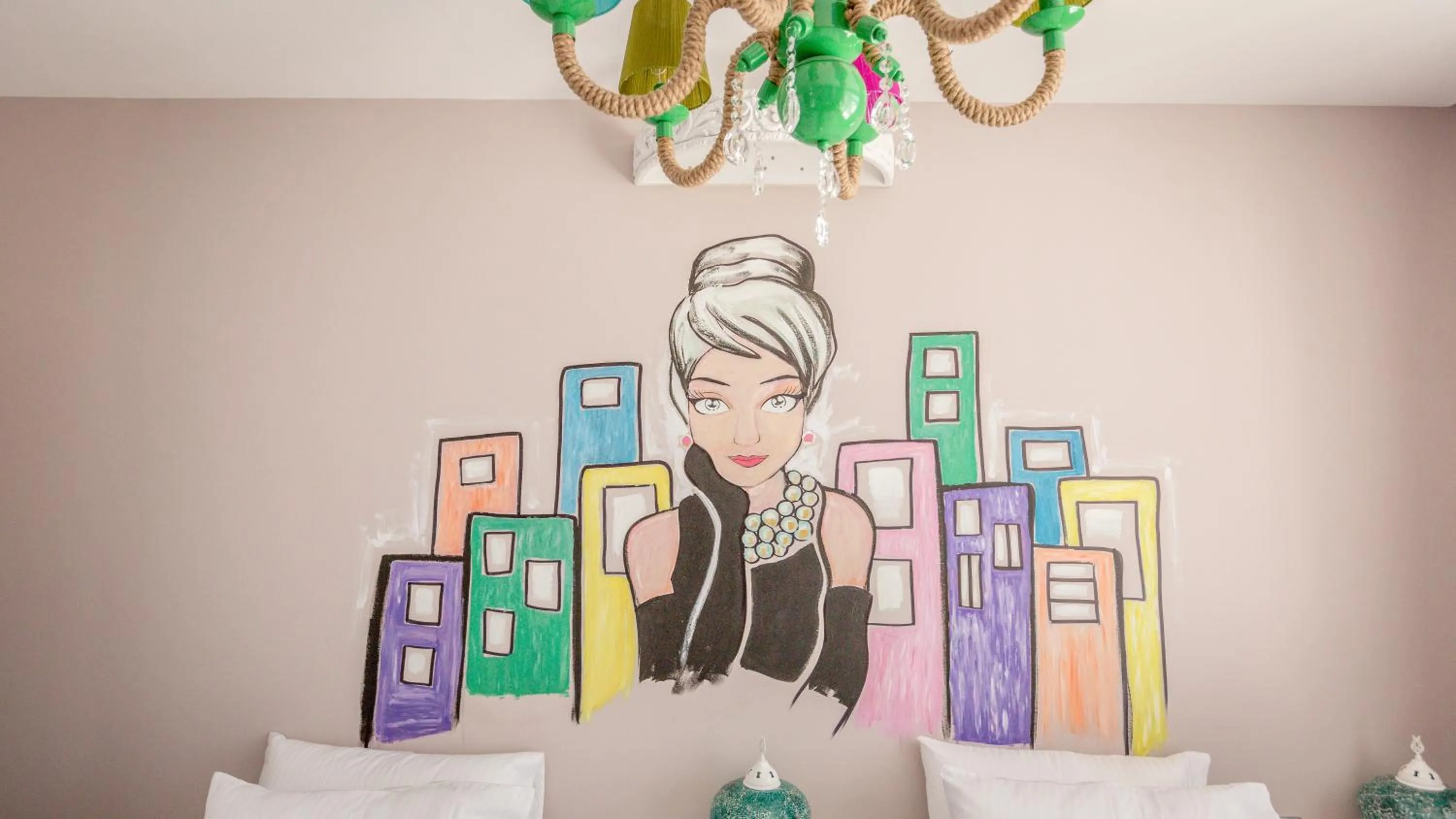 Decorative detail in Limnades Hotel İznik