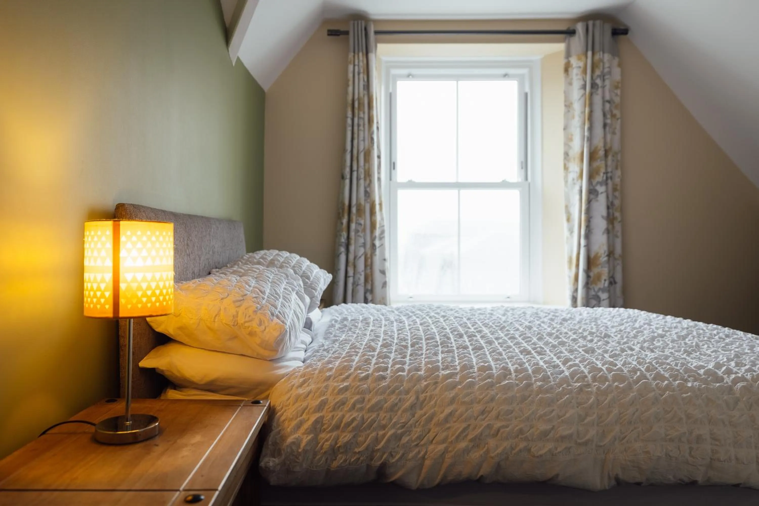 Bed in The Dolphin Hotel & Restaurant