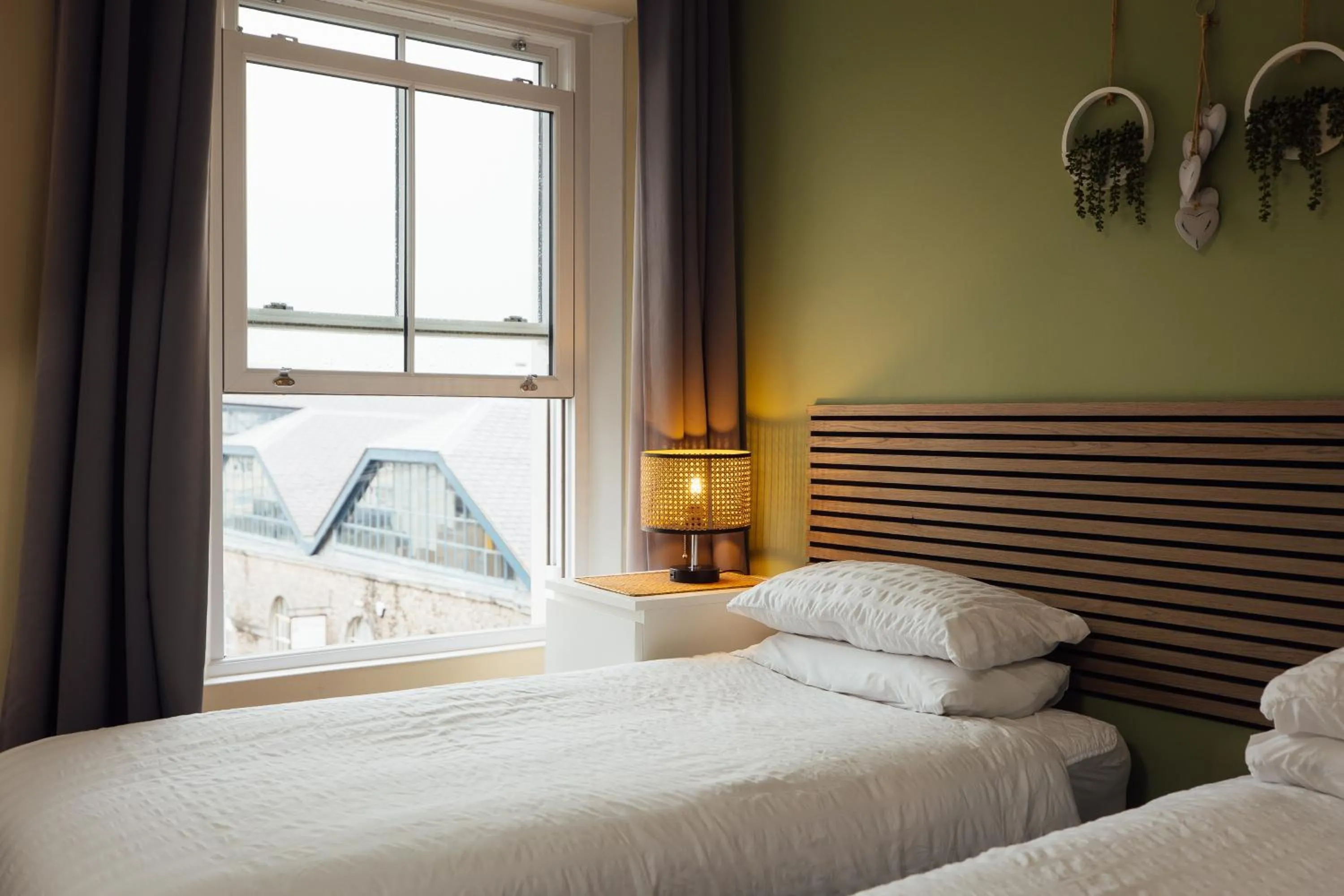 Bed in The Dolphin Hotel & Restaurant