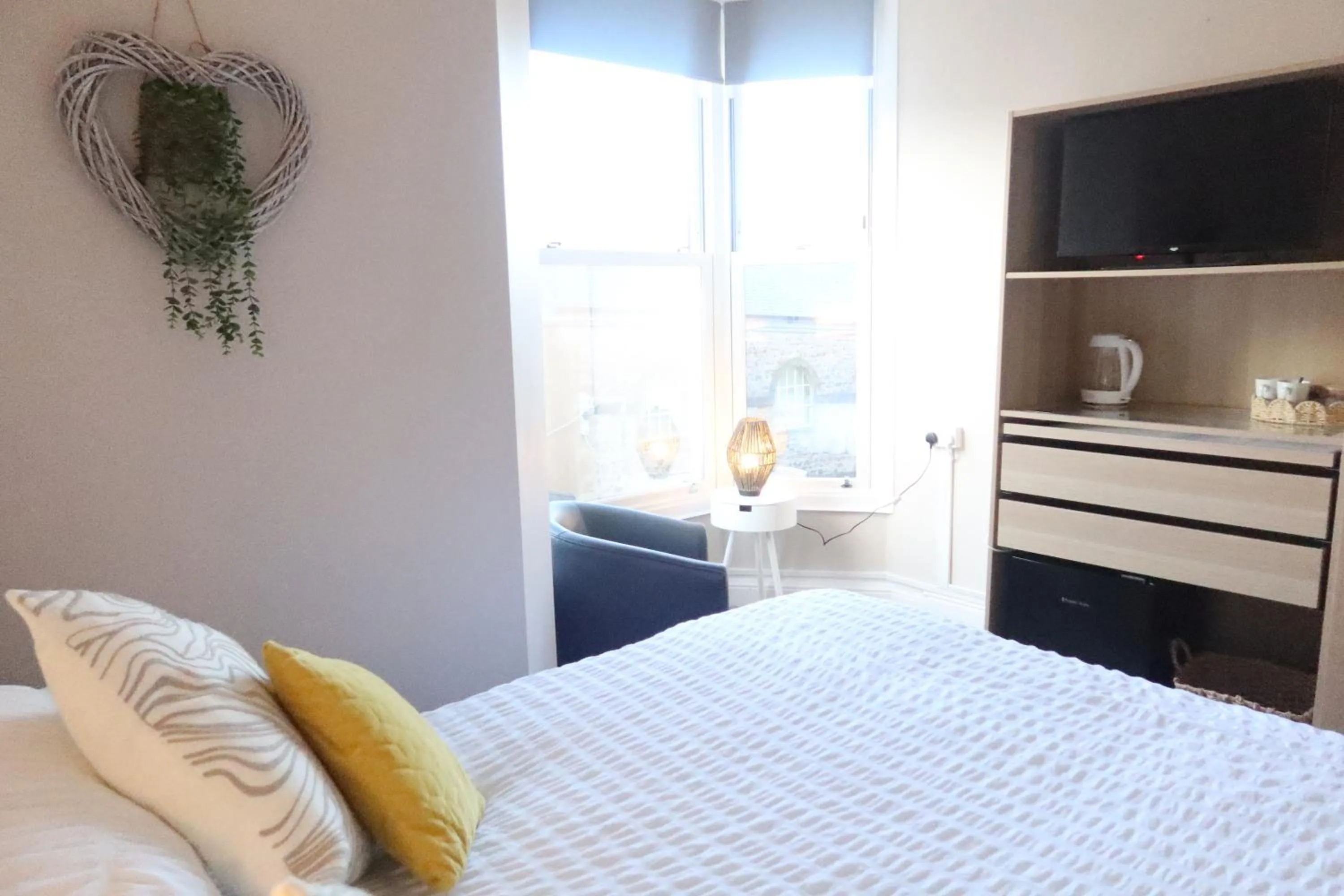 Bed in The Dolphin Hotel & Restaurant