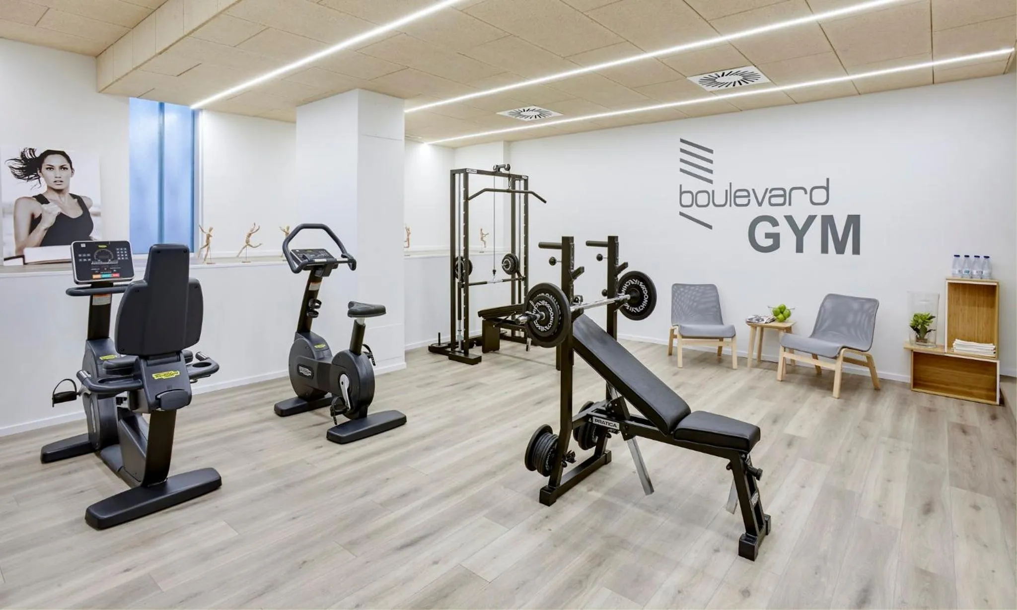Fitness centre/facilities in Sercotel Boulevard Vitoria-Gasteiz