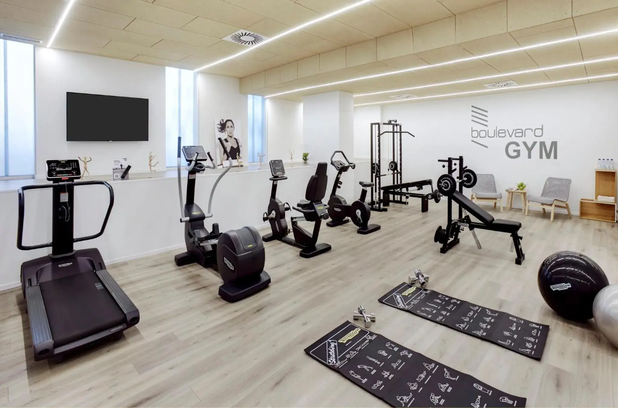 Fitness centre/facilities in Sercotel Boulevard Vitoria-Gasteiz Fitness centre/facilities in Sercotel Boulevard Vitoria-Gasteiz
