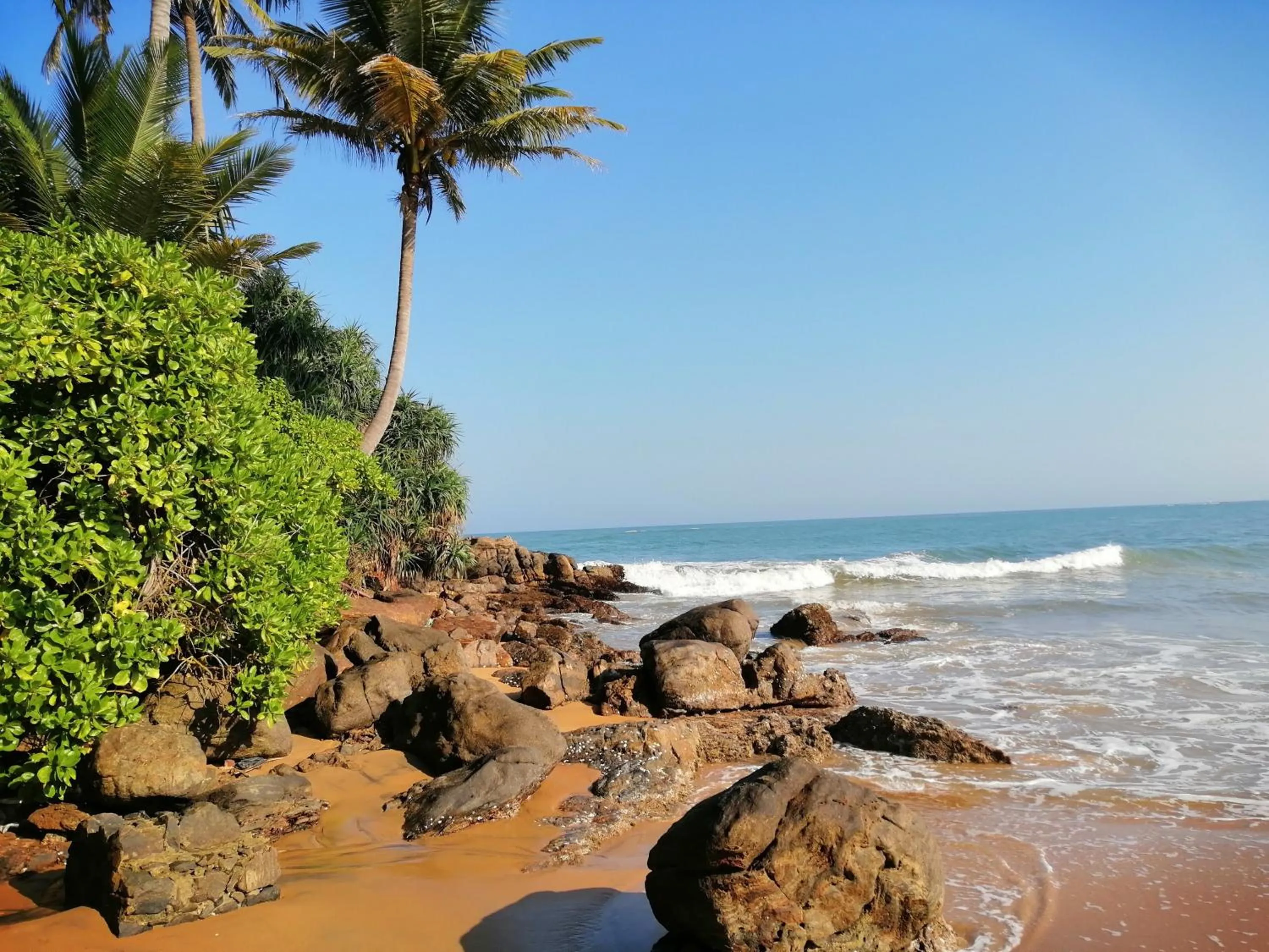 Beach in Sithila Villa