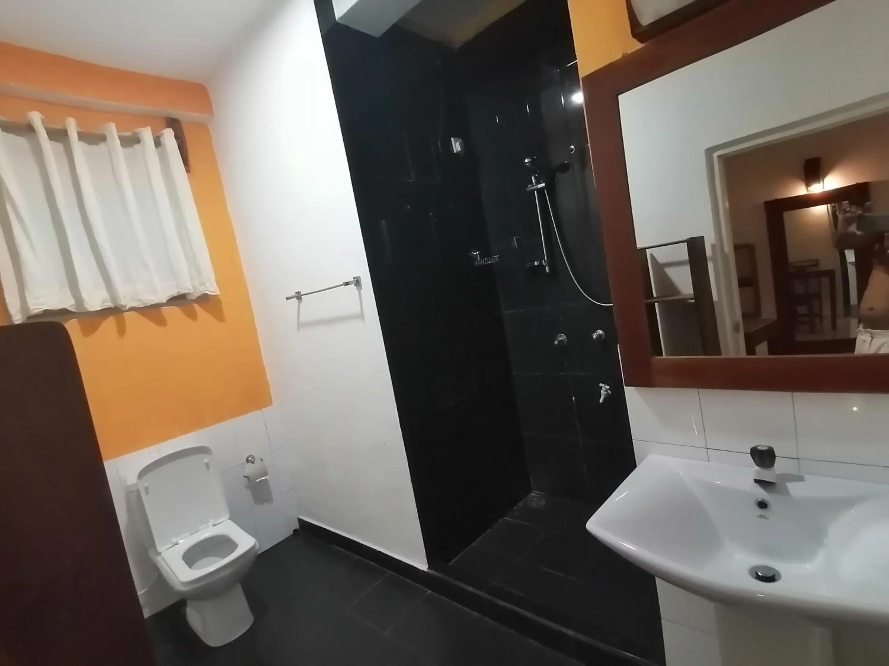 Shower in Sithila Villa