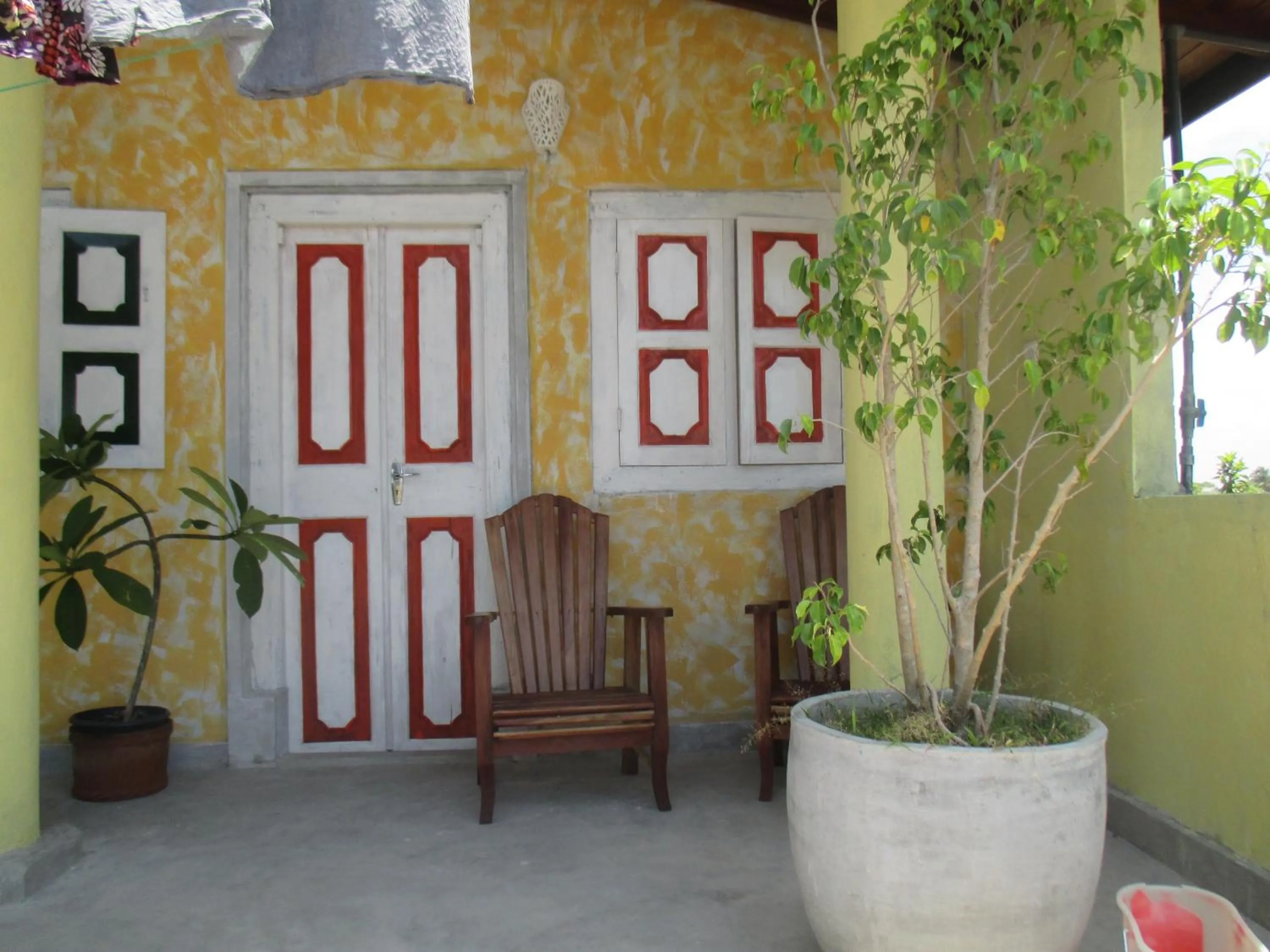 Patio in Sithila Villa
