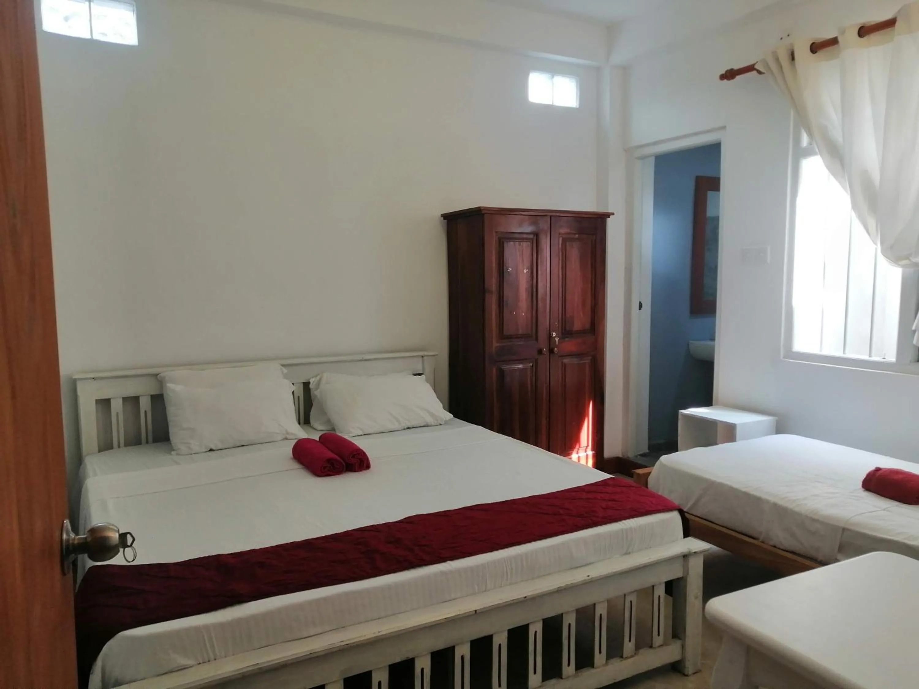 Bed in Sithila Villa