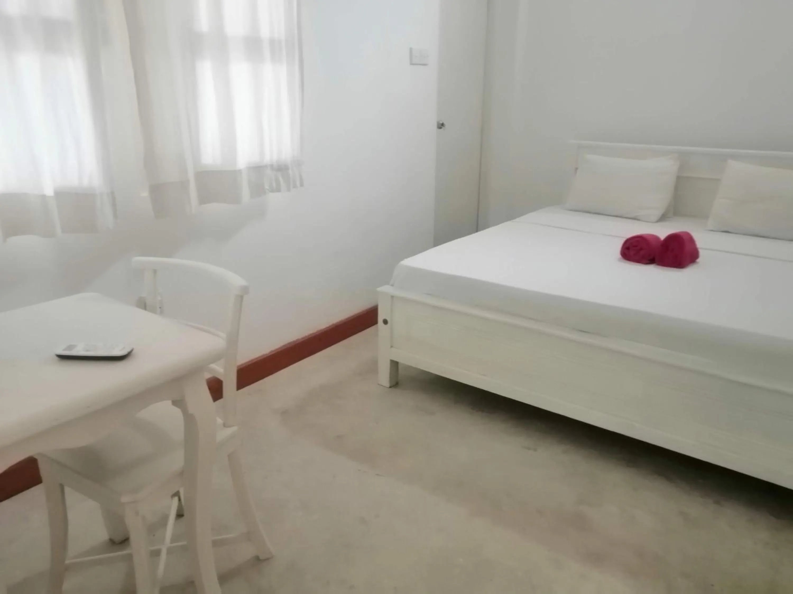 Bed in Sithila Villa