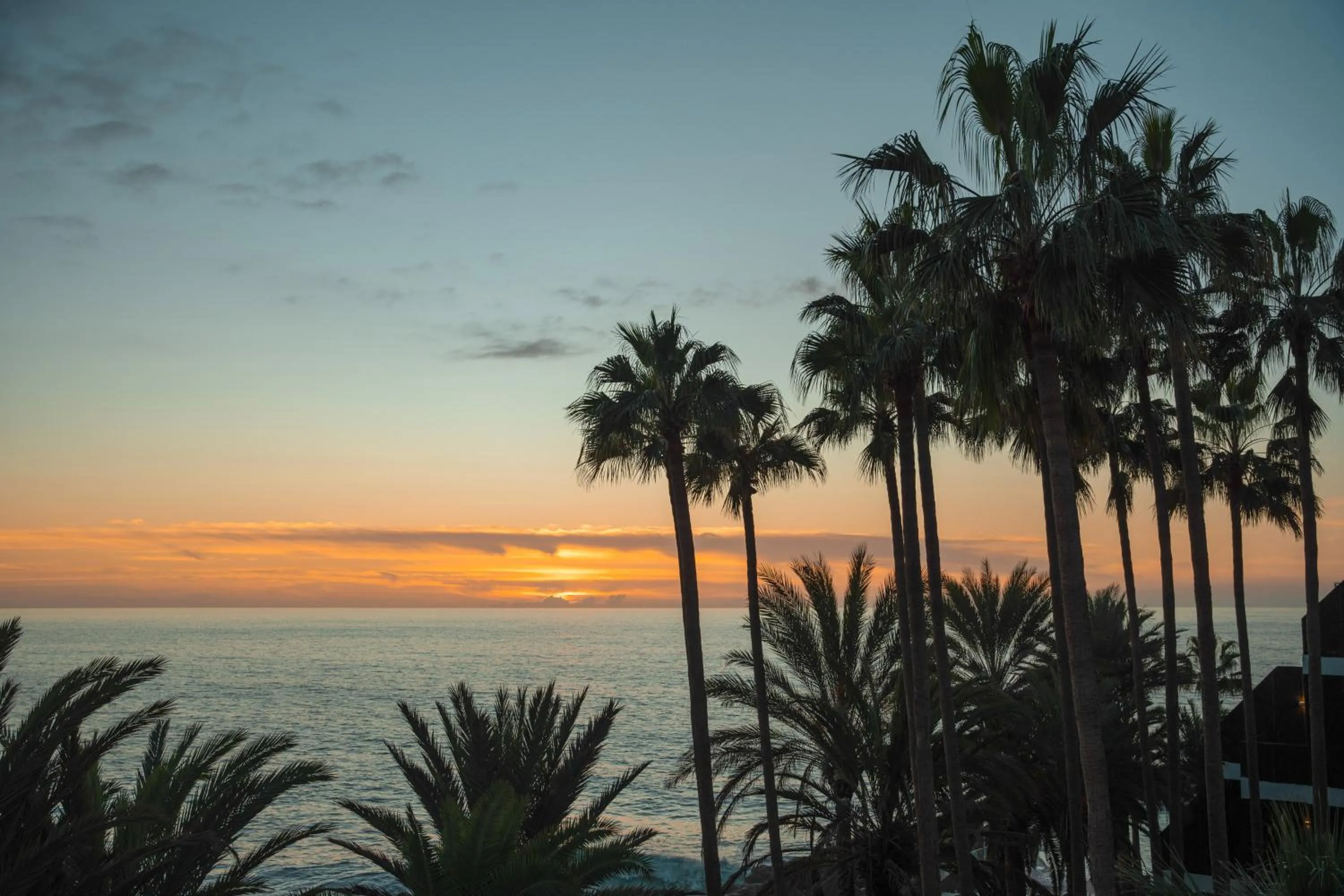 Sunset in Meliá La Palma